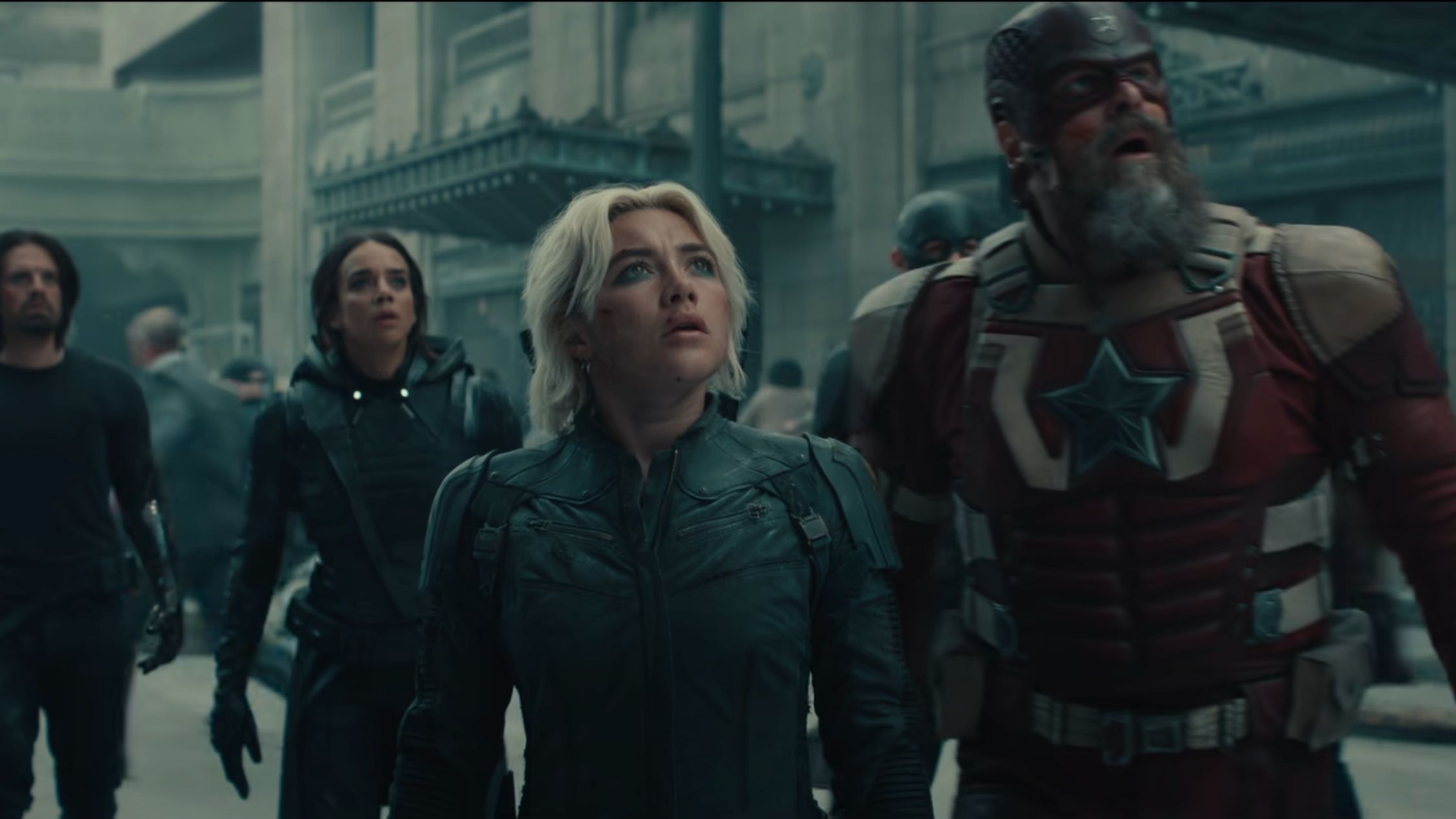 A still from the &lsquo;Thunderbolts*&rsquo; teaser (Image via YouTube/@marvel)