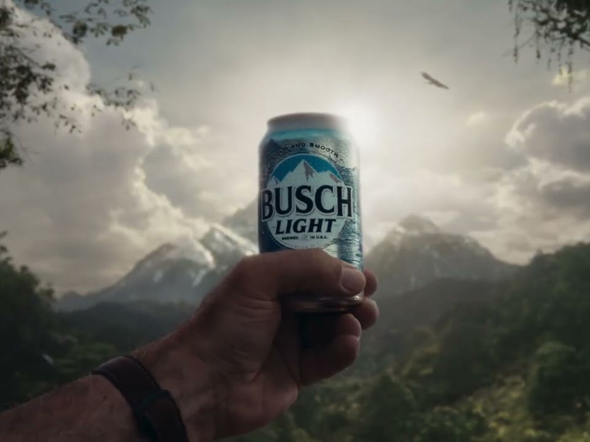 Busch Light ad (Image via Youtube)