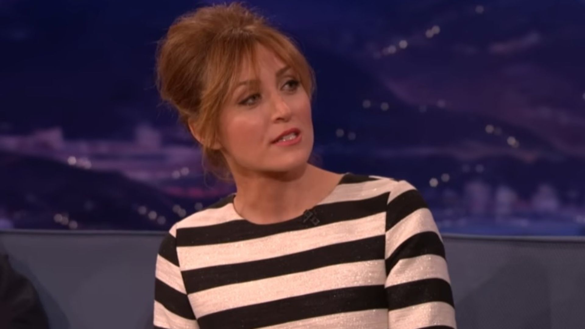 Sasha Alexander revealed it was her decision to leave the CBS show NCIS due to its grueling shooting schedule (Image Via YouTube/Team Coco Conan on TBS)