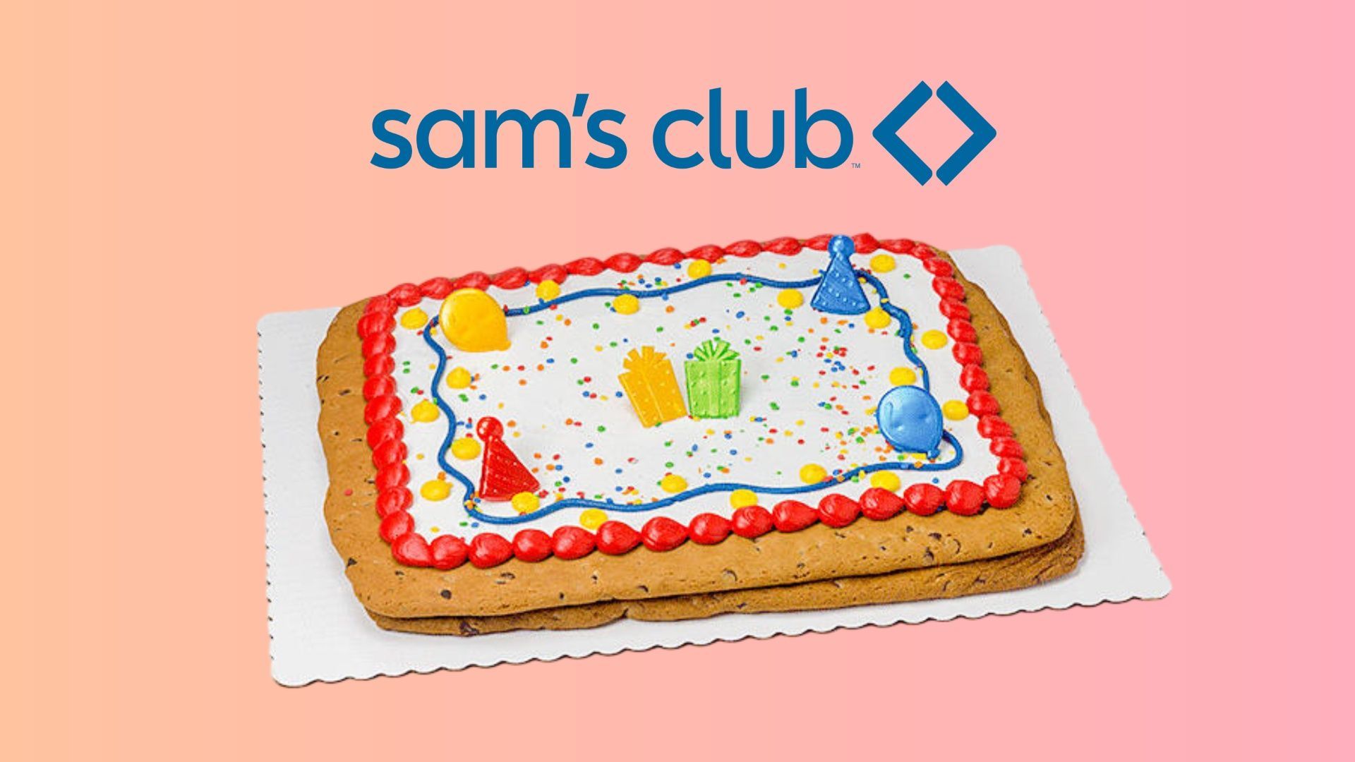 Have you tried the cookie cake before? (Image via Sam&rsquo;s Club )