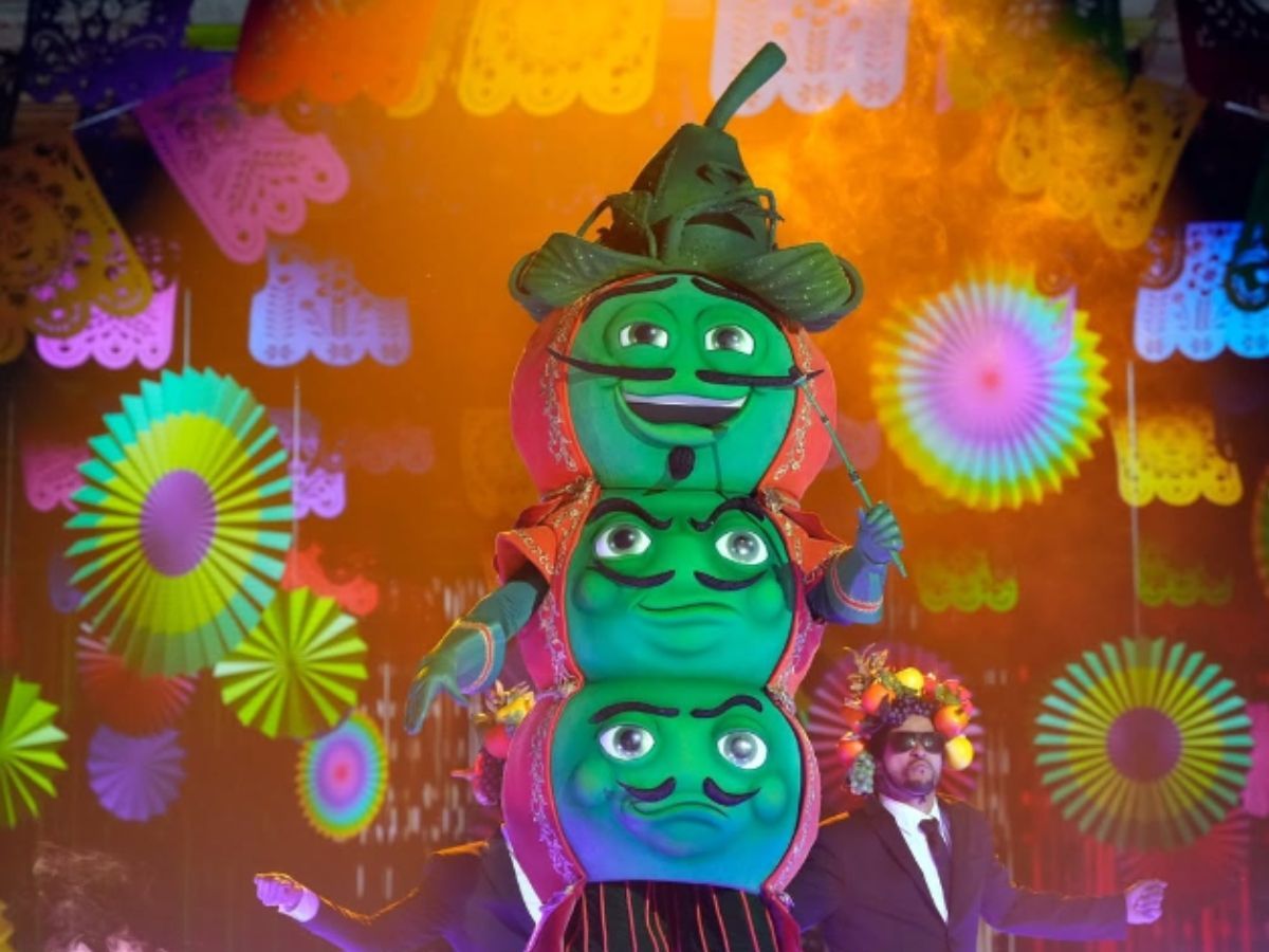 Fuzzy Peas from The Masked Singer Season 13 (Image via Instagram/@maskedsingerfox)