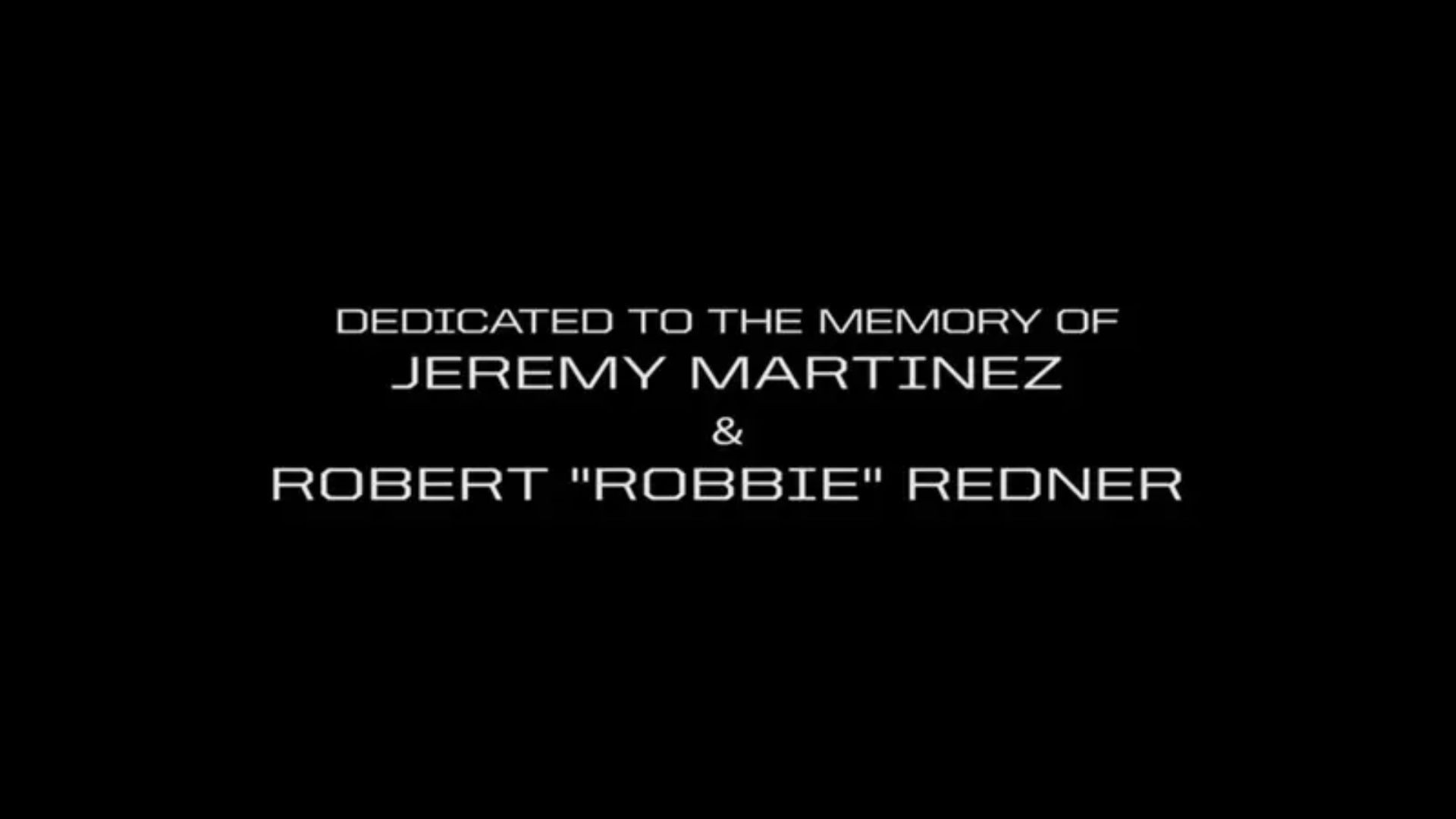 Jeremy Martinez and Robert Redner tribute (Image via CBS)