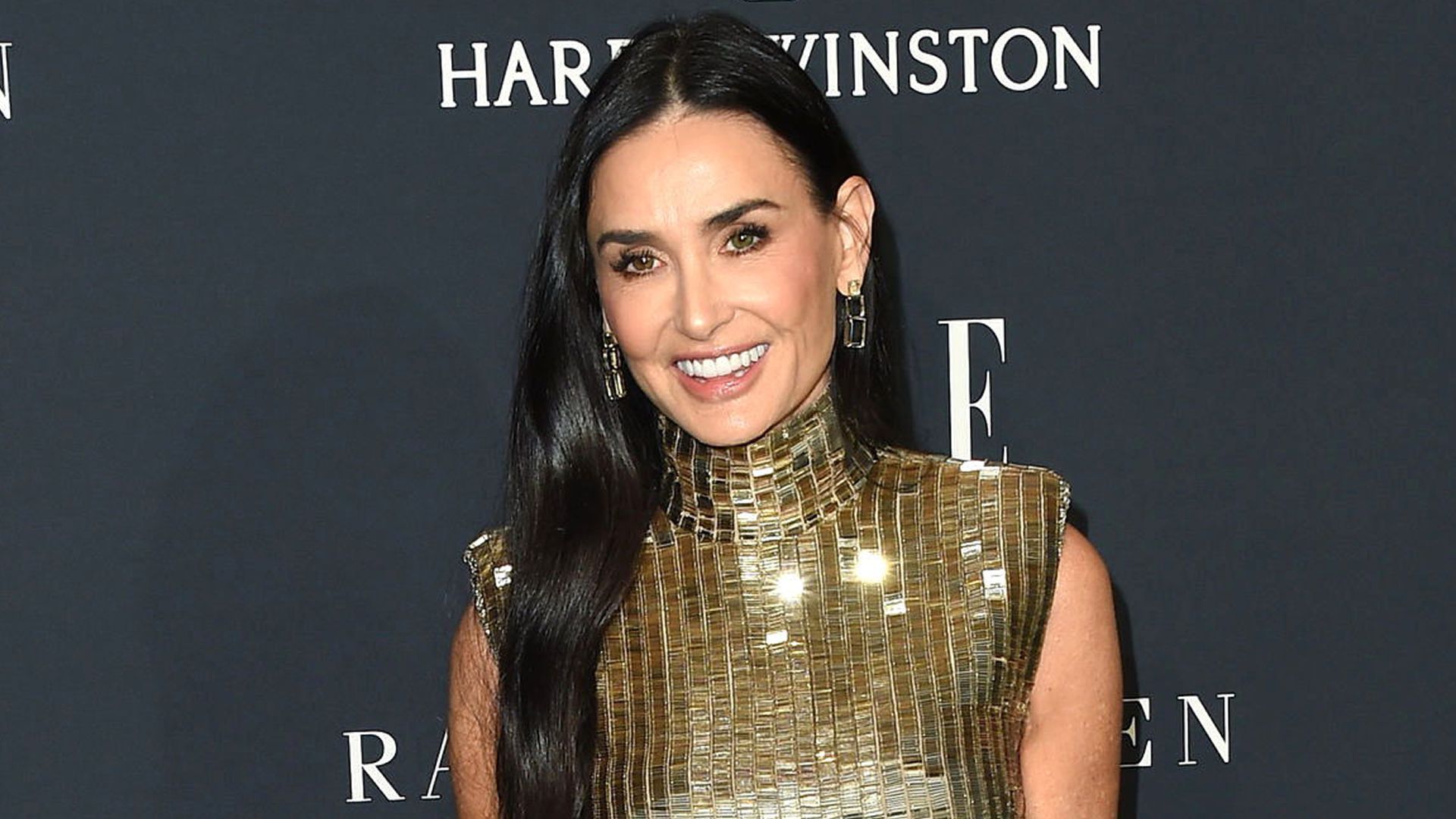 General Hospital alum Demi Moore smiling. | Image Source: JPI