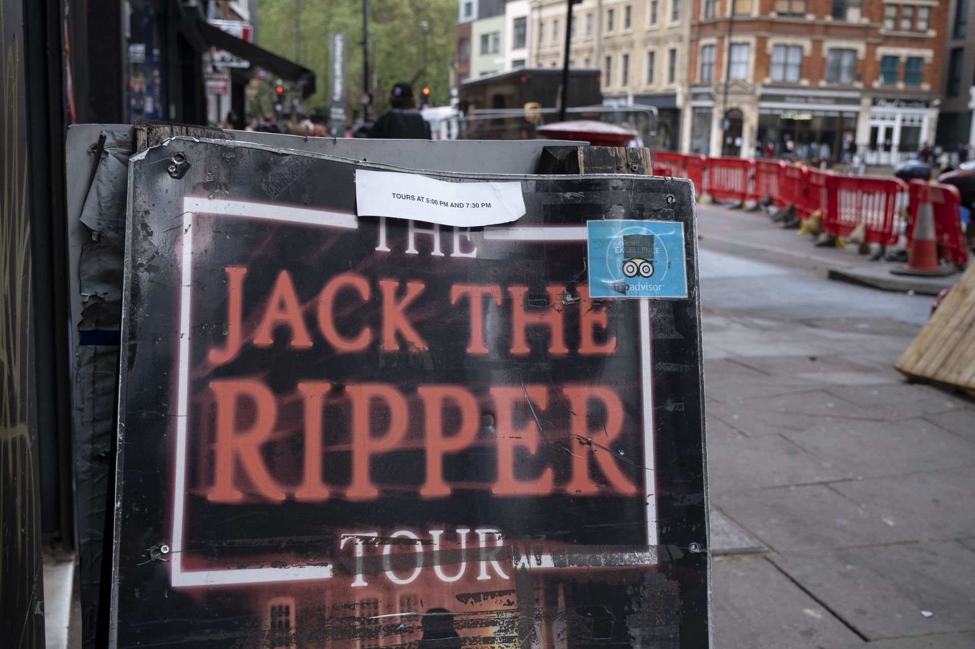 Jack The Ripper Tour Whitechapel - Source: Getty