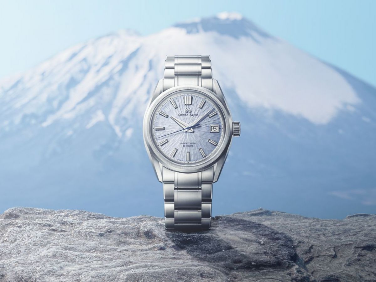 SLGH027 &quot;Mountainscape&quot; Watch (image via Grand Seiko)