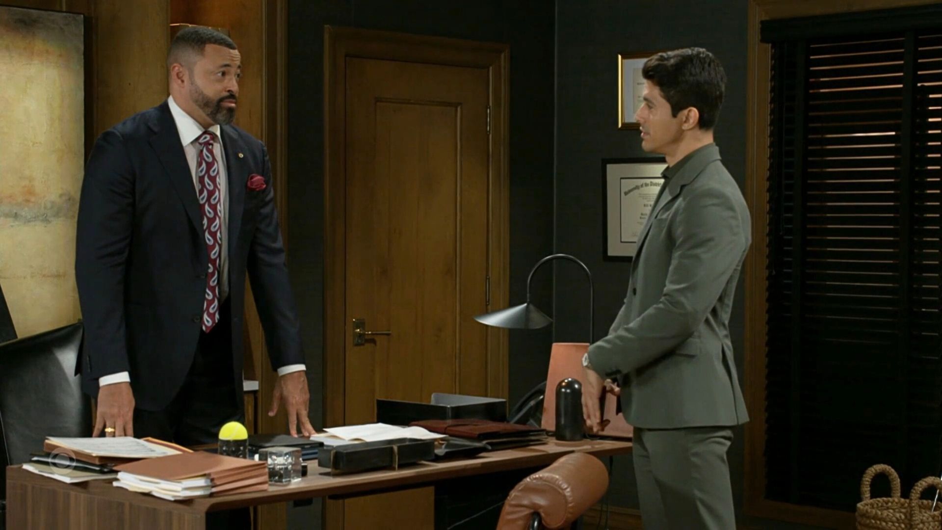 Beyond the Gates: Bill Hamilton and Tomas | Image Source: CBS