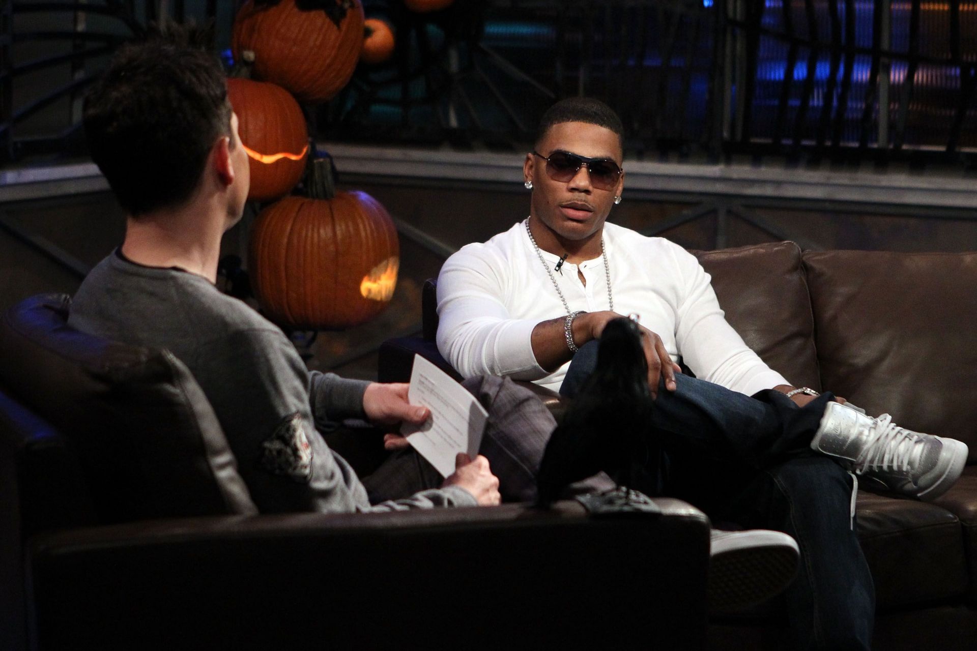 Atomic Tom, Nelly &amp; Kid Cudi Visit fuse Studio - Source: Getty