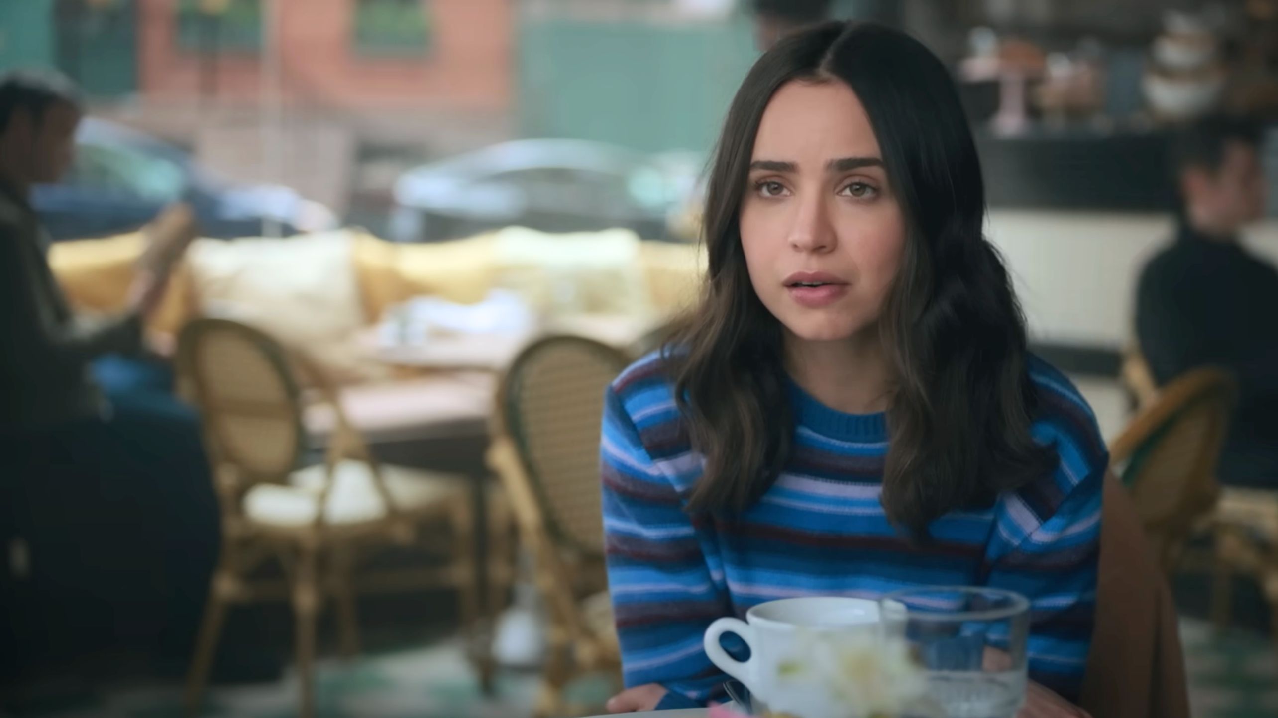 Sofia Carson plays Alex in The Life List on Netflix (Image via YouTube/@Netflix)