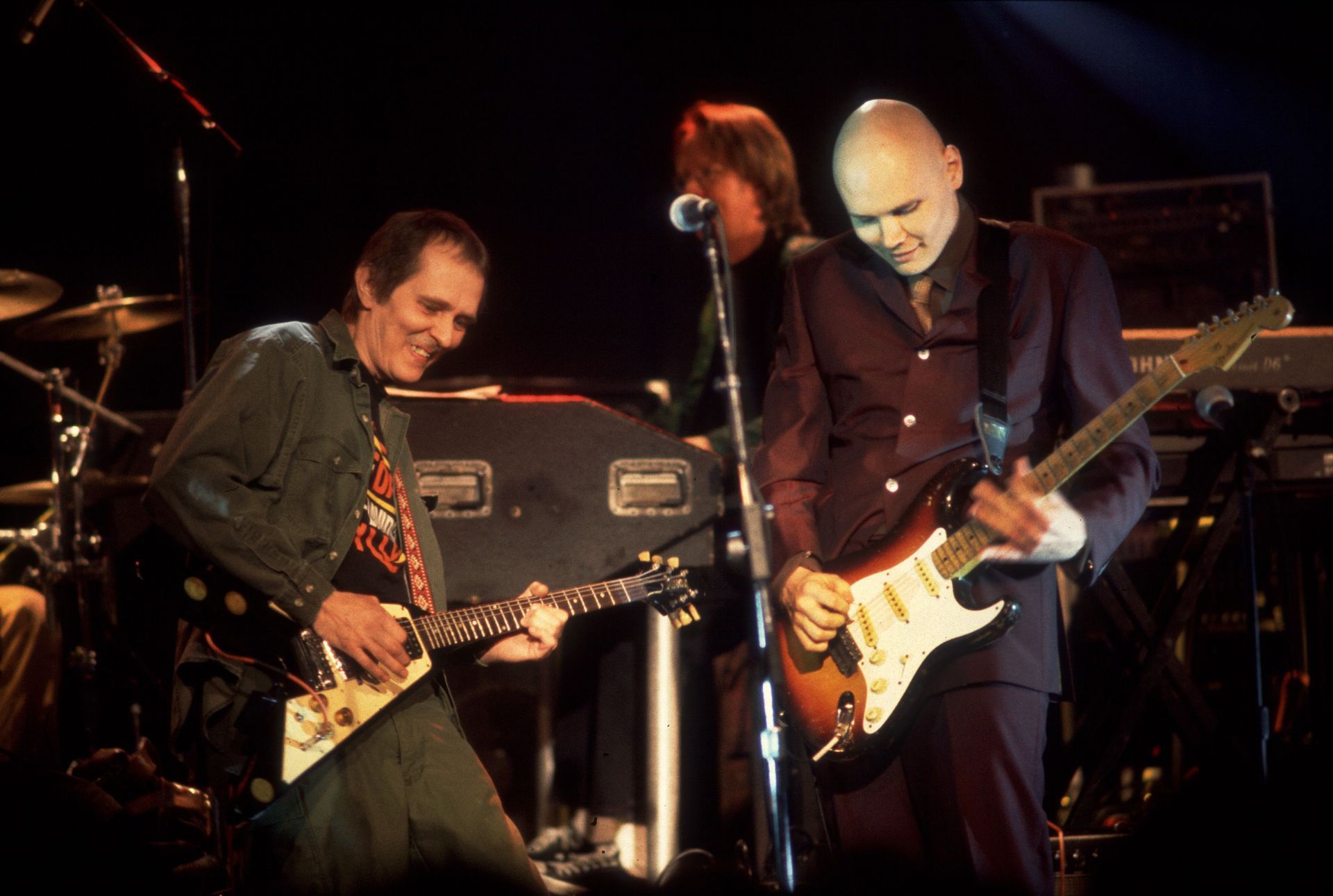 The Corgans at The First Waltz Benefit (Image via Getty)