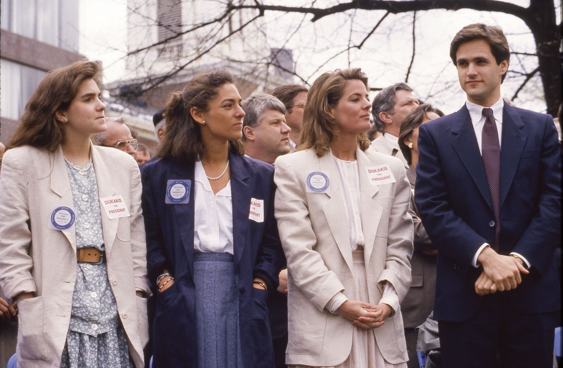 Dukakis Presidential Campaign - Source: Getty