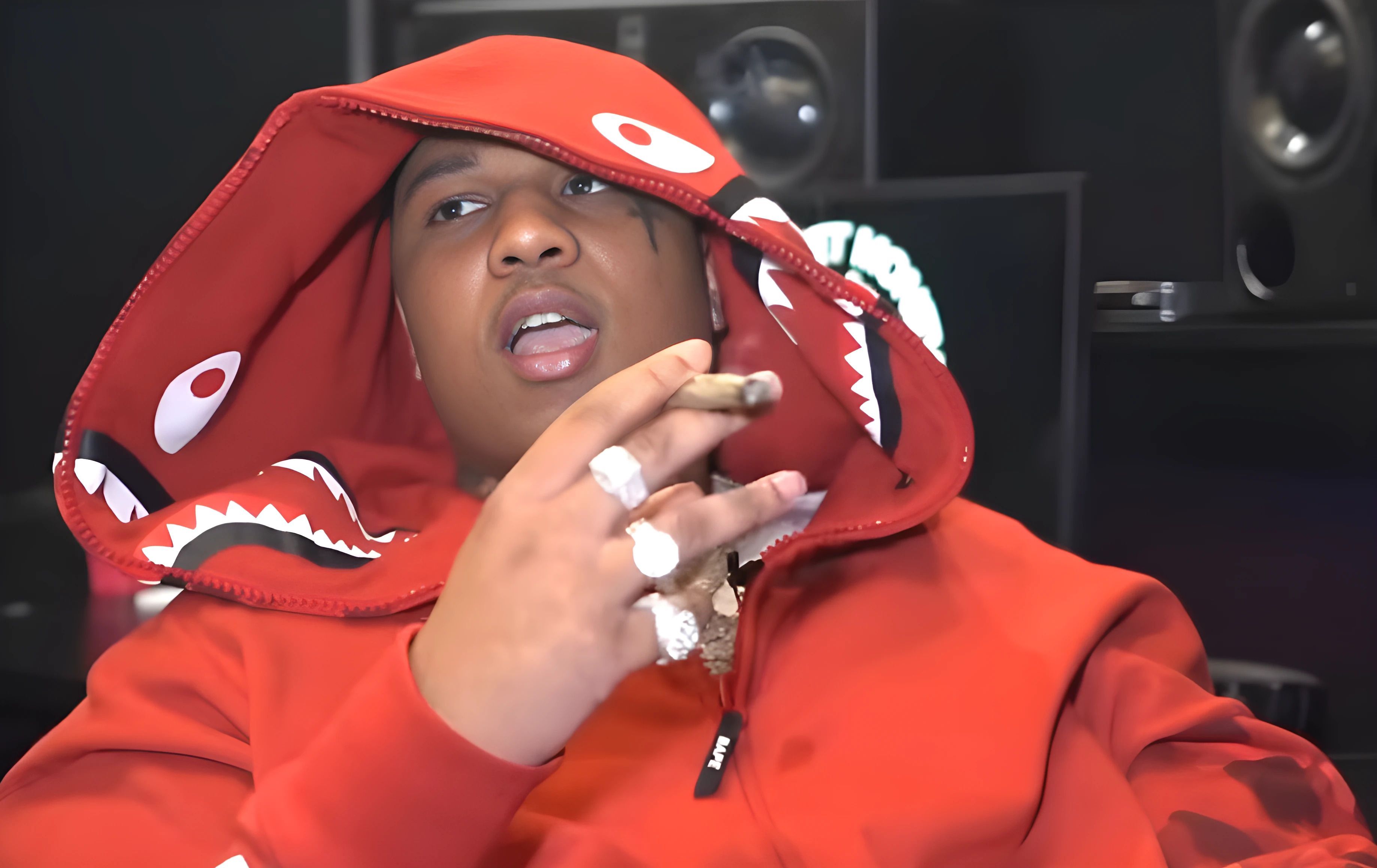 EBK Jaaybo gets arrested again (image via @SayCheese on YouTube) 