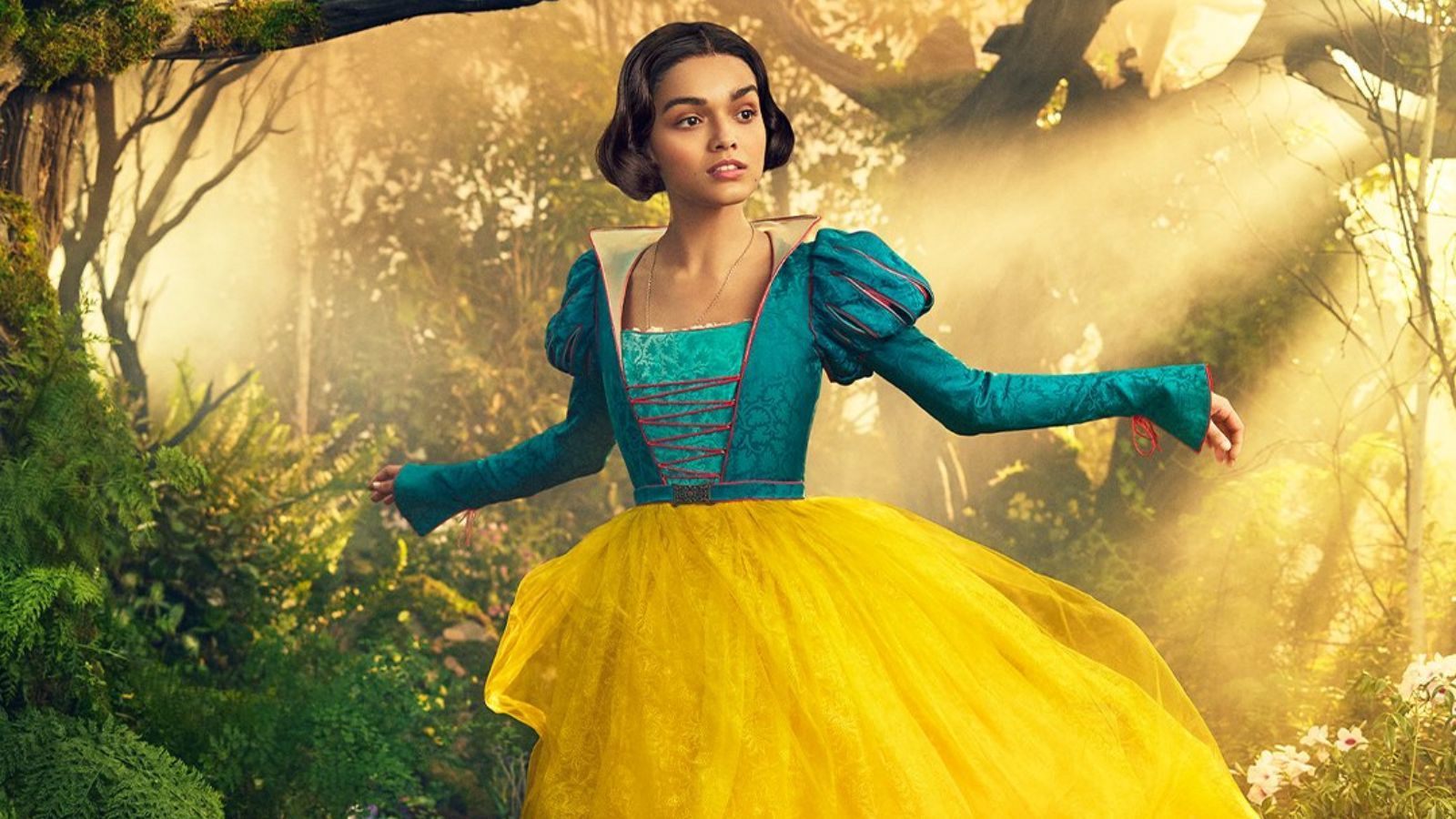 Rachel Zegler in and as Snow White (Image via X@/ Disney)