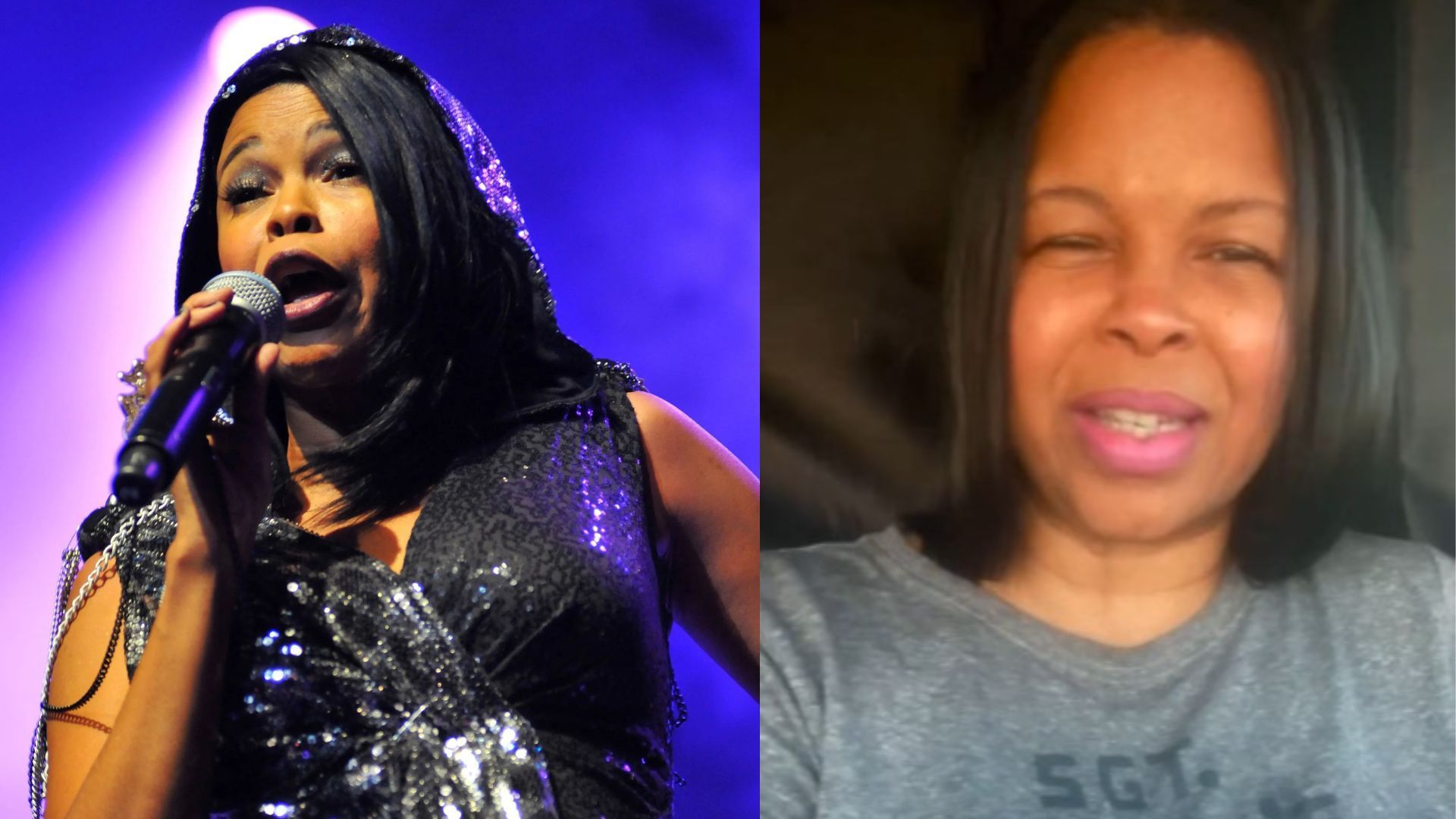 Why and when did Dawn Robinson leave En Vogue? (Source: Getty and YouTube/@OfficialDawnRobinson)