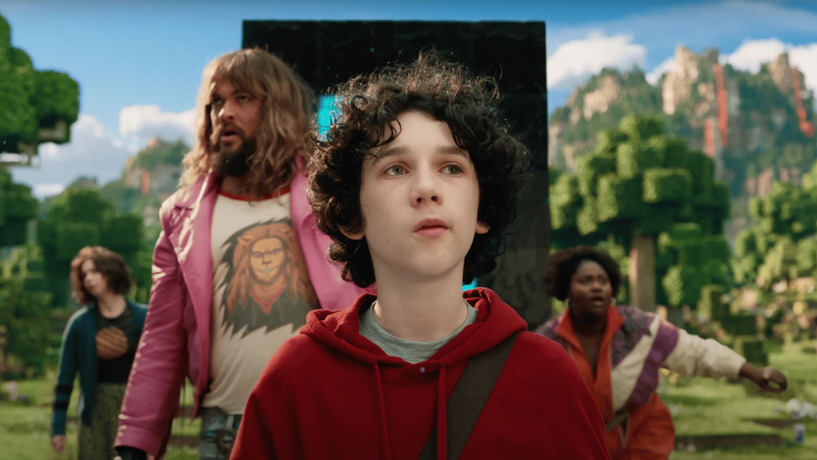 A still from &lsquo;A Minecraft Movie&rsquo; trailer (Image via YouTube/@WarnerBros)