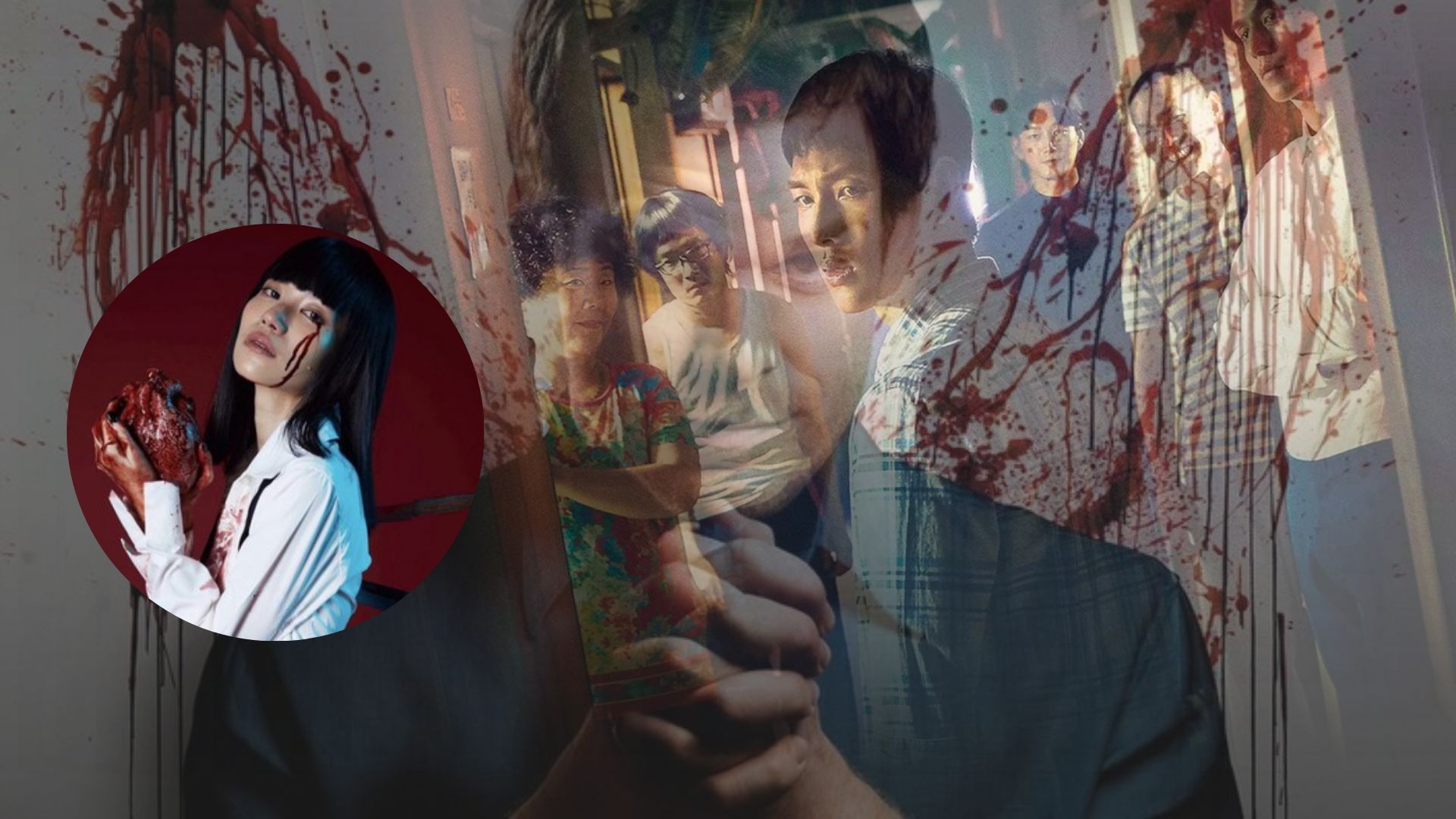 Images from Dexter, Girl from Nowhere Soundtrack, Strangers from Hell | Images via Netflix, Amazon, On Demand Korea | Collage by Beatrix Kondo of Soap Central