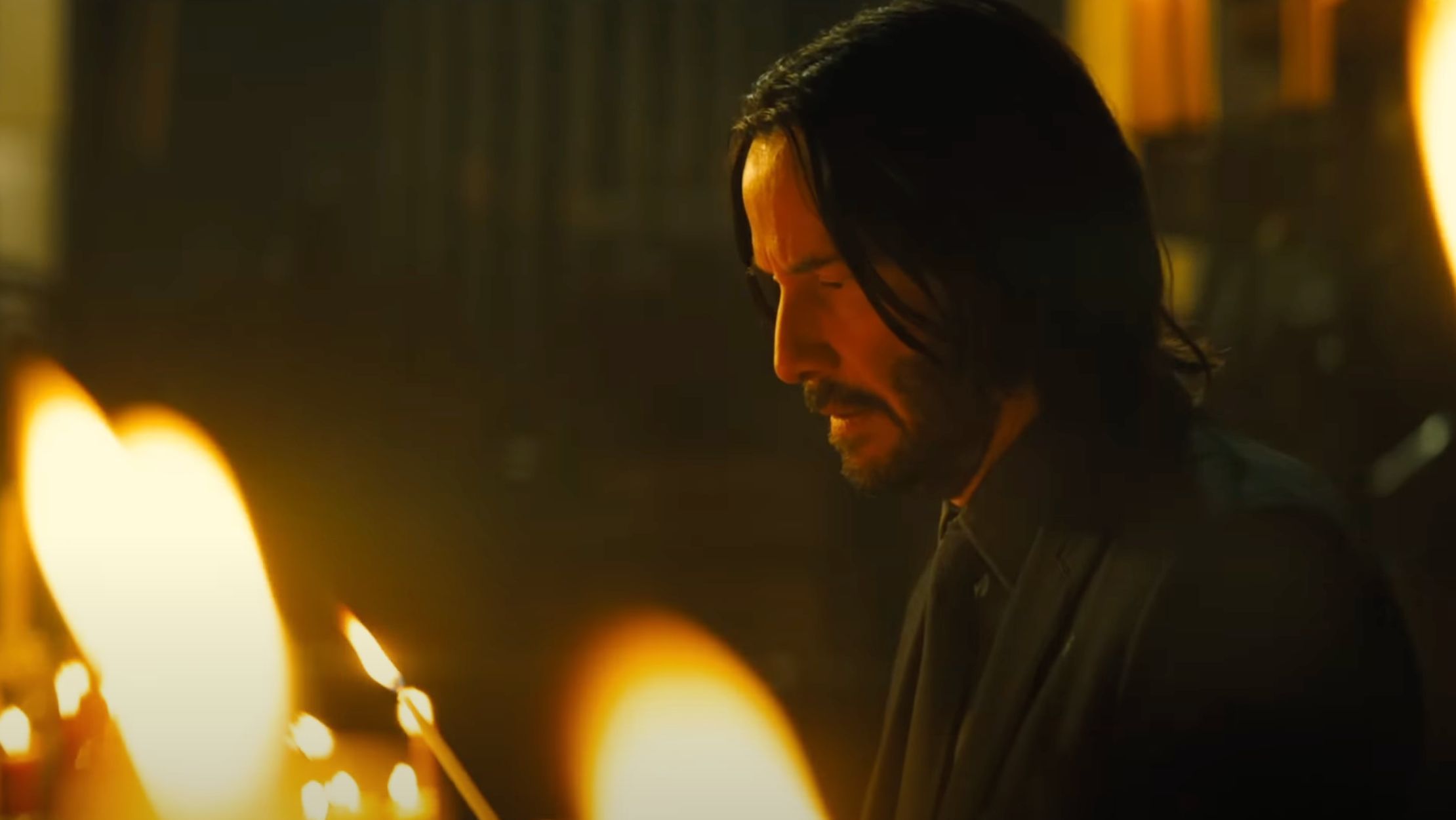 A still from the &lsquo;John Wick: Chapter 4&rsquo; trailer (Image via YouTube/@LionsgateMovies)