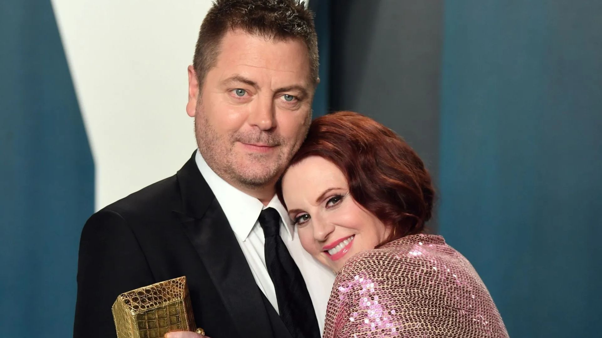 Nick Offerman and Megan Mullaly - Source: Photo by Karwai Tang/Getty Images