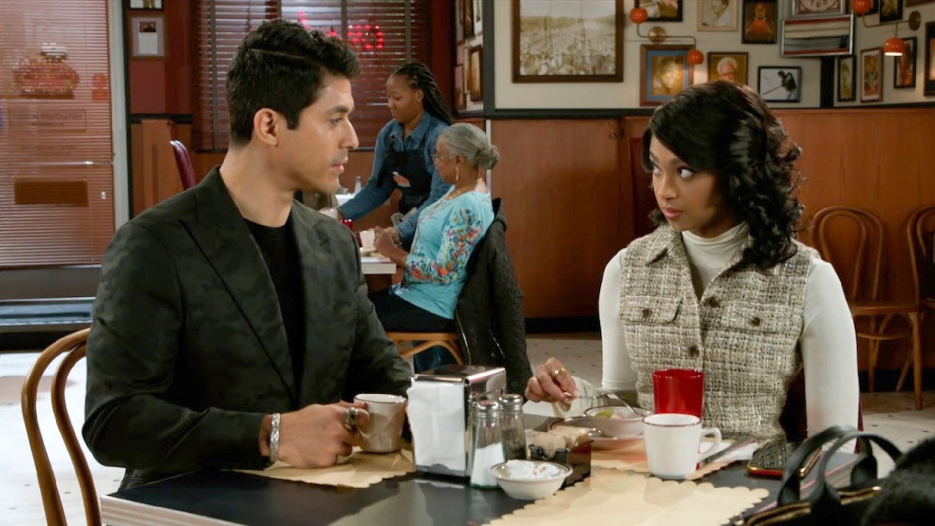 Kat and Tomas on Beyond the Gates | Image: CBS