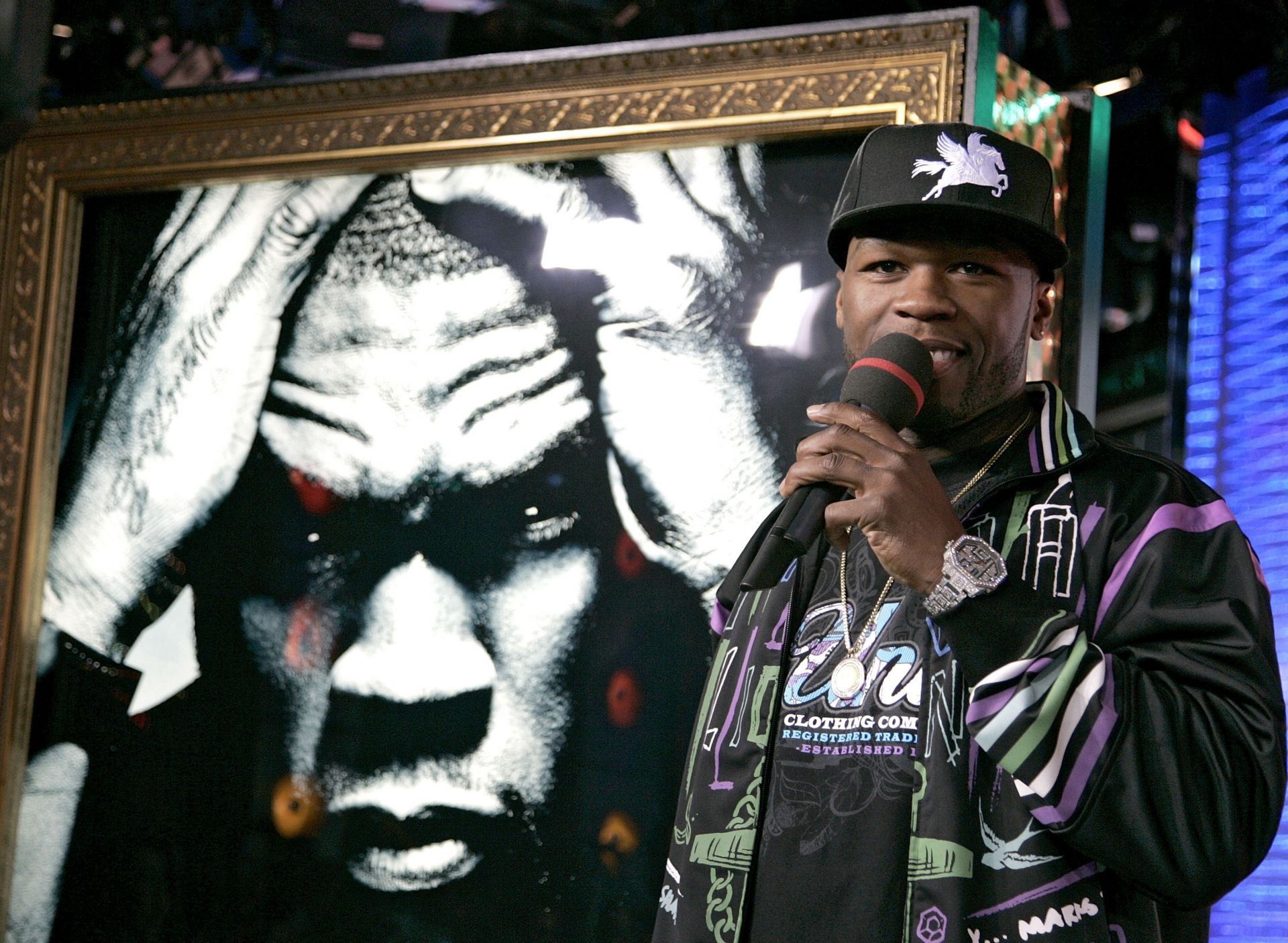 Kanye West, 50 Cent and Ashley Tisdale Visit MTV