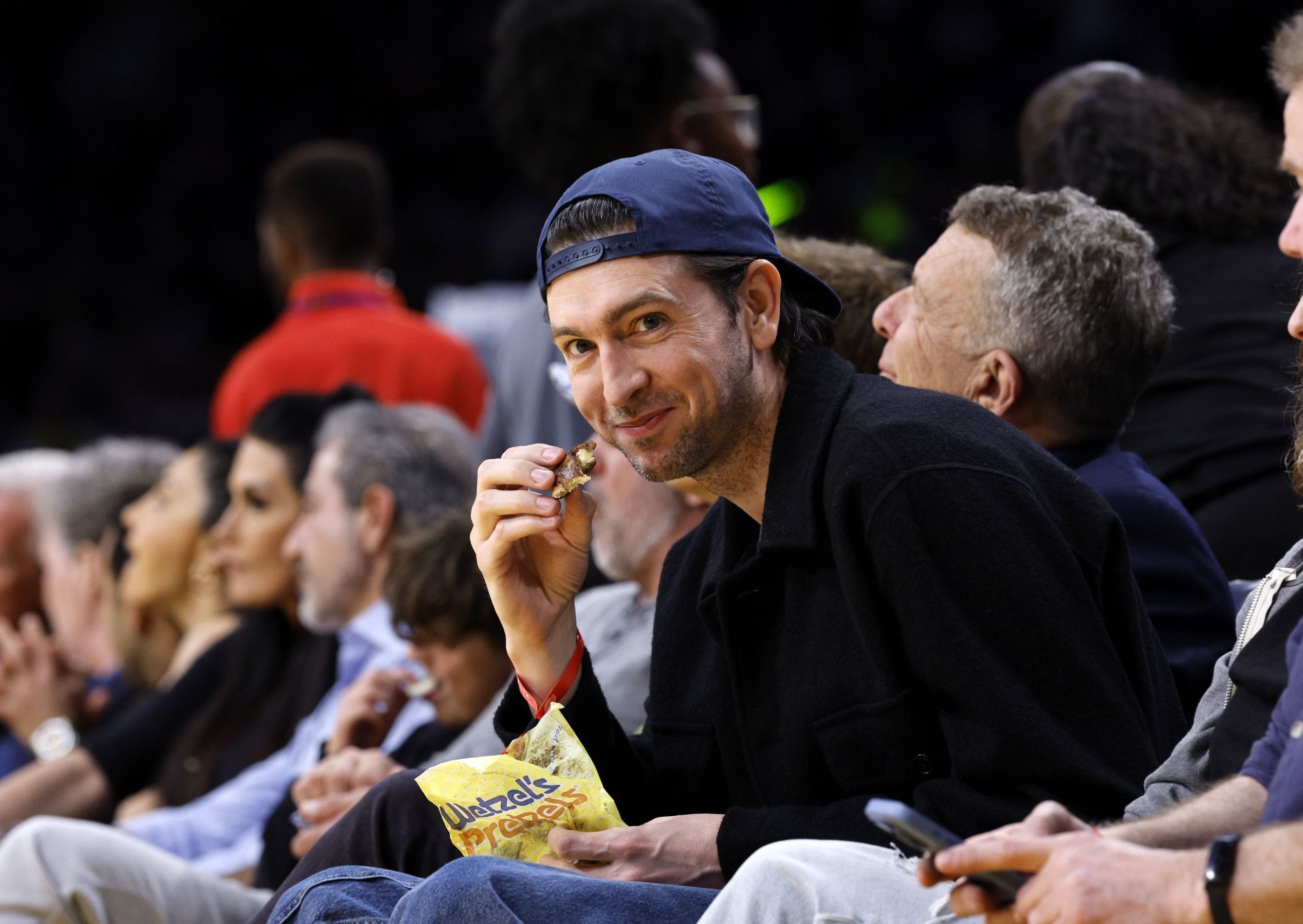 Celebrities At The Los Angeles Lakers Game - Source: Getty