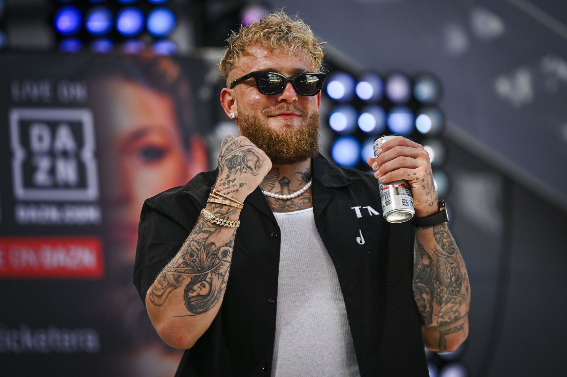 Jake Paul press conference for his next fight on March in Puerto Rico - Source: Getty