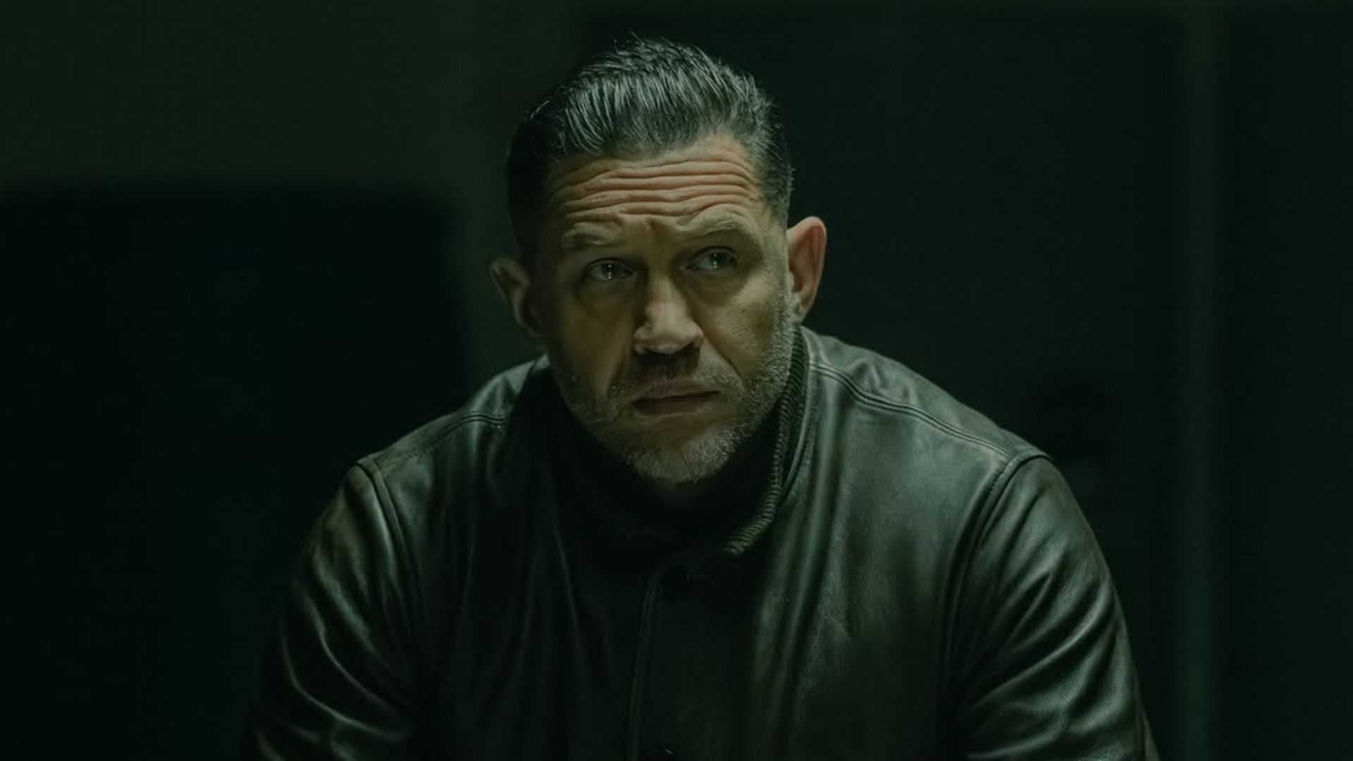 Tom Hardy as Harry Da Souza on MobLand on Paramount+ (image via Instagram/@mobland_pplus)