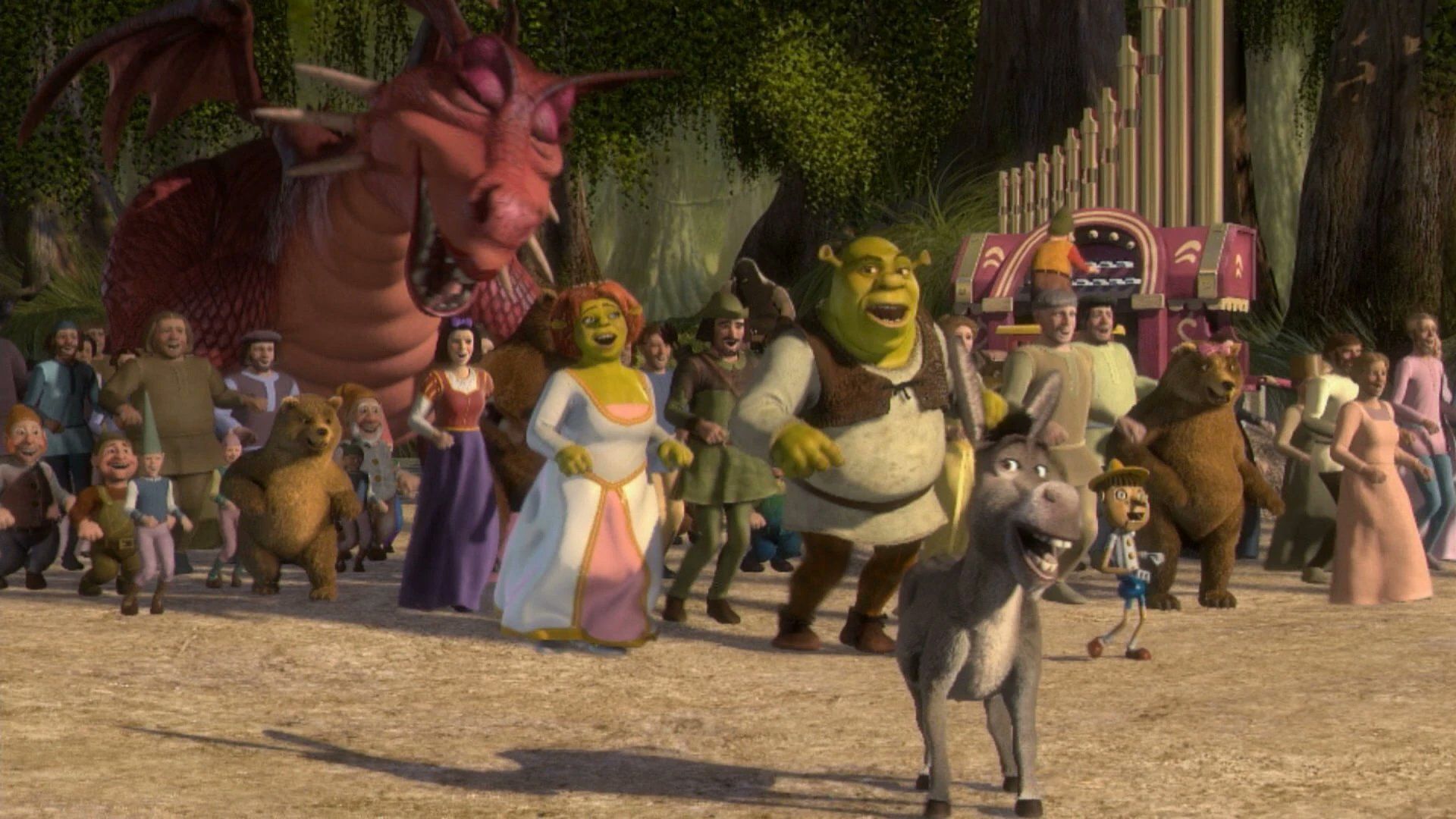Shrek with his chosen family (Image via X/@Shrek)