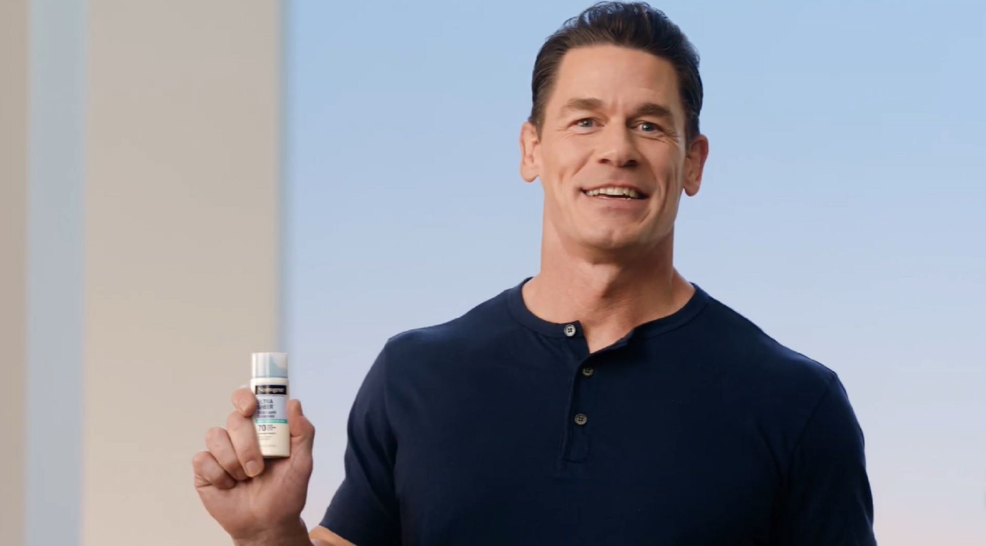 John Cena Neutrogena campaign    Source: Youtube