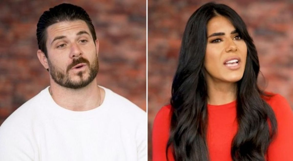 Carina and Paul from Married at First Sight (Image via 9Now)