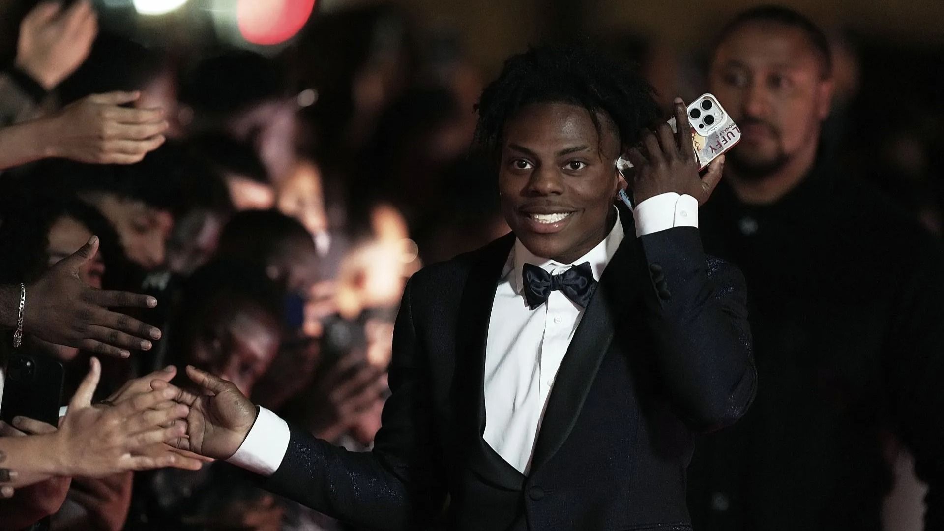iShowSpeed attends the 68th Ballon D