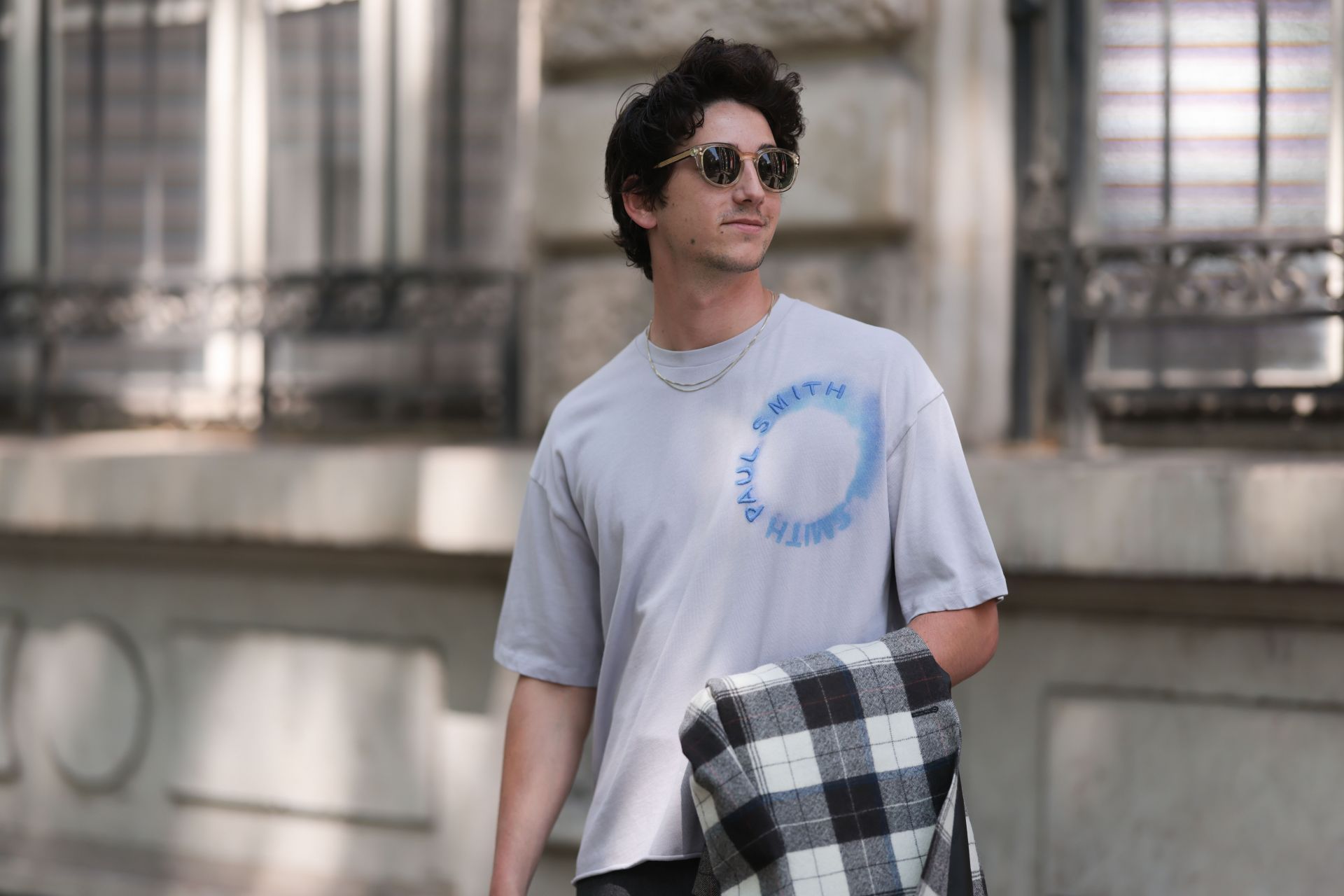 Street Style - Paris Fashion Week - Menswear Spring/Summer 2024 : Day Four - Source: Getty