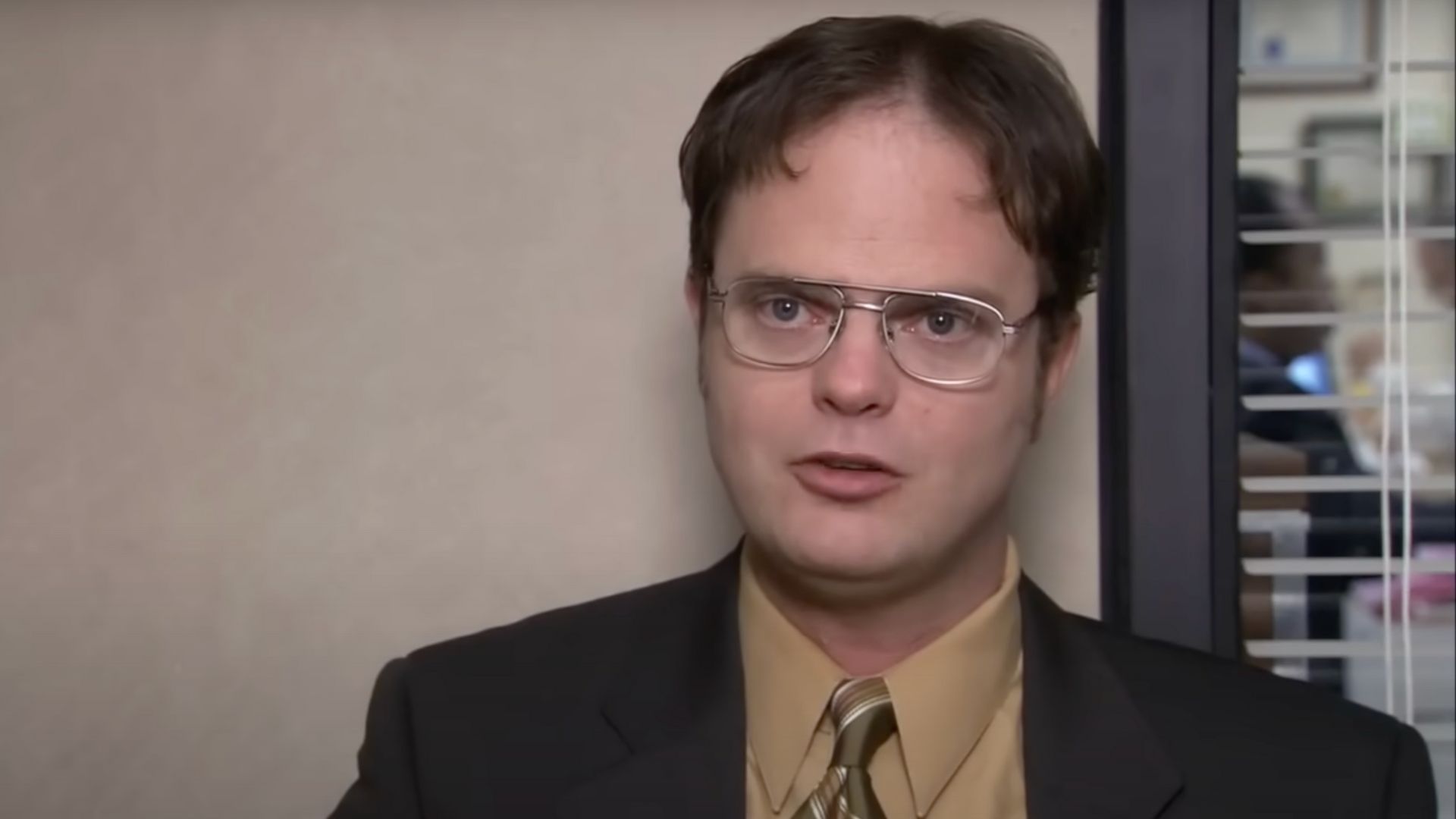Rainn Wilson plays the role of Dwight Schrute in The Office (Image via YouTube/The Office)