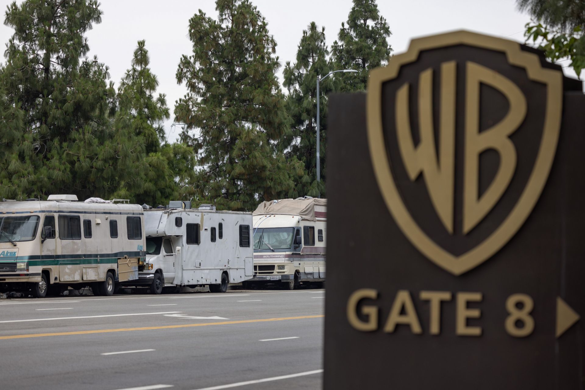RVs Line Los Angeles Streets As The City