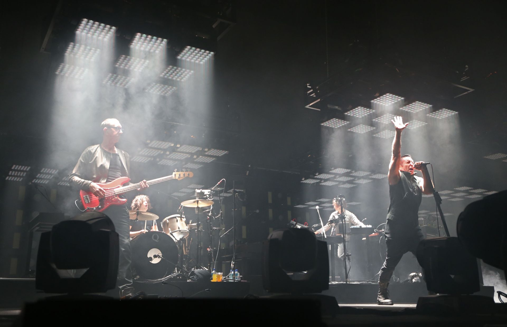 Lead Singer Trent Reznor and the Nine Inch Nails