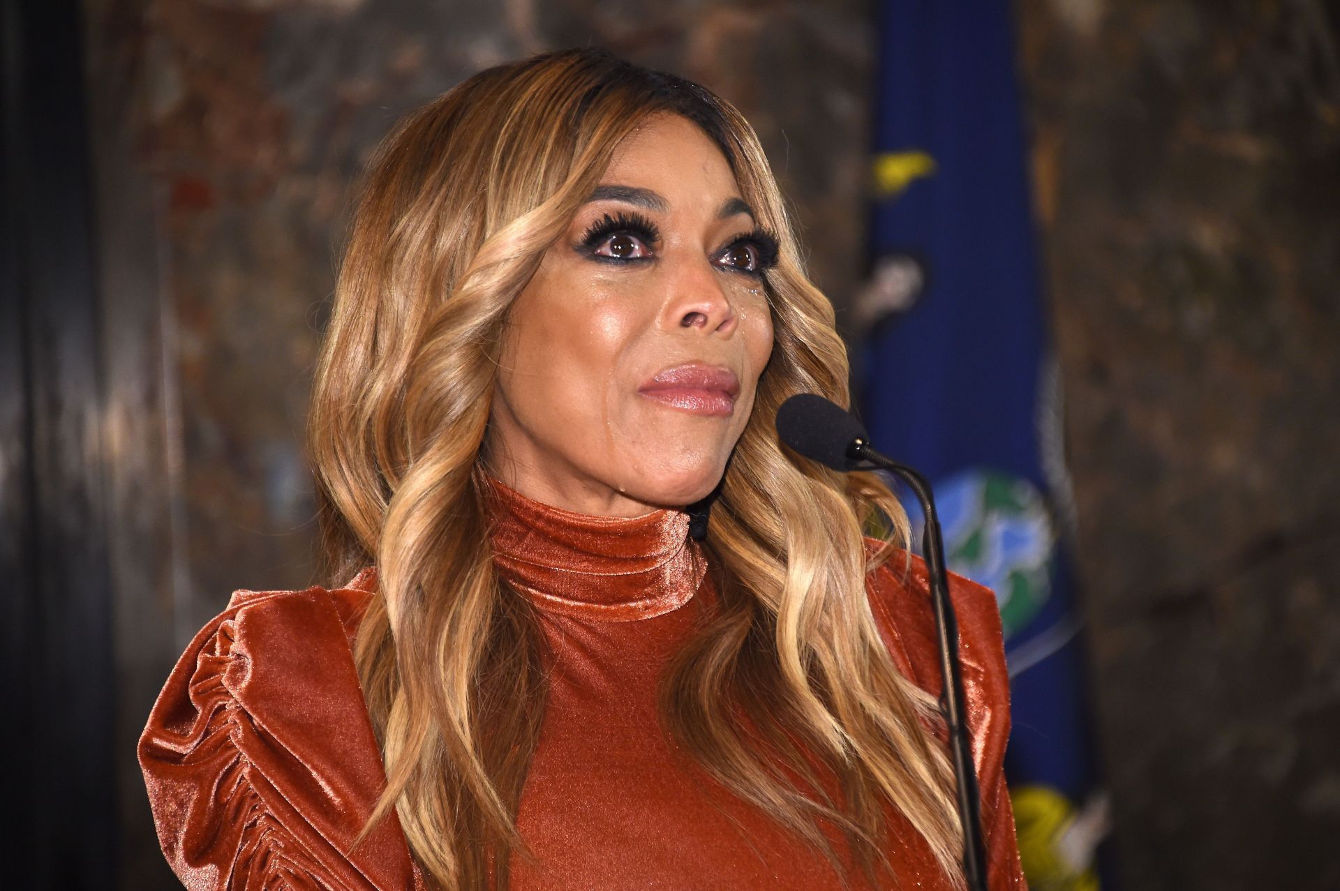 Wendy Williams Visits The Empire State Building - Source: Getty Photo by Gary Gershoff