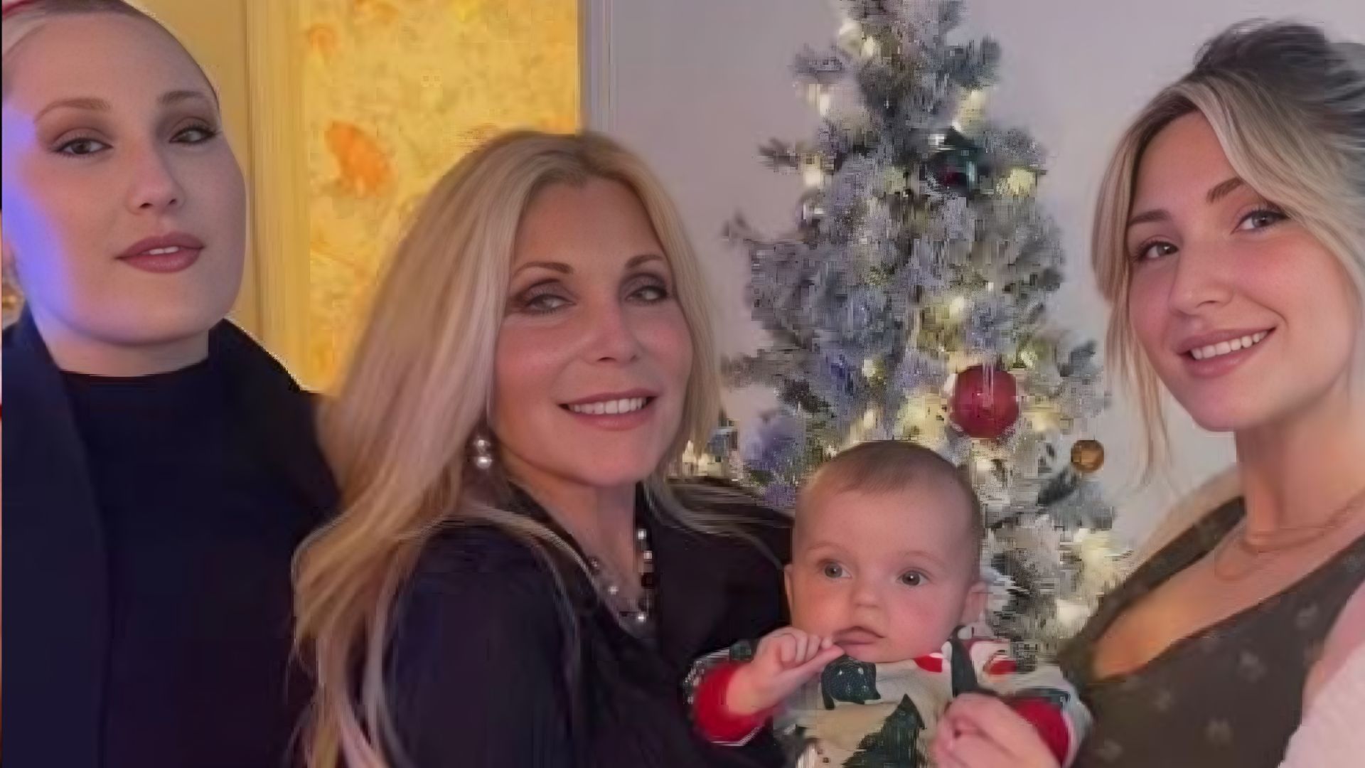 Pamela Bach with her daughters and granddaughter (Image via Instagram/@pamelabachhasselhoff)