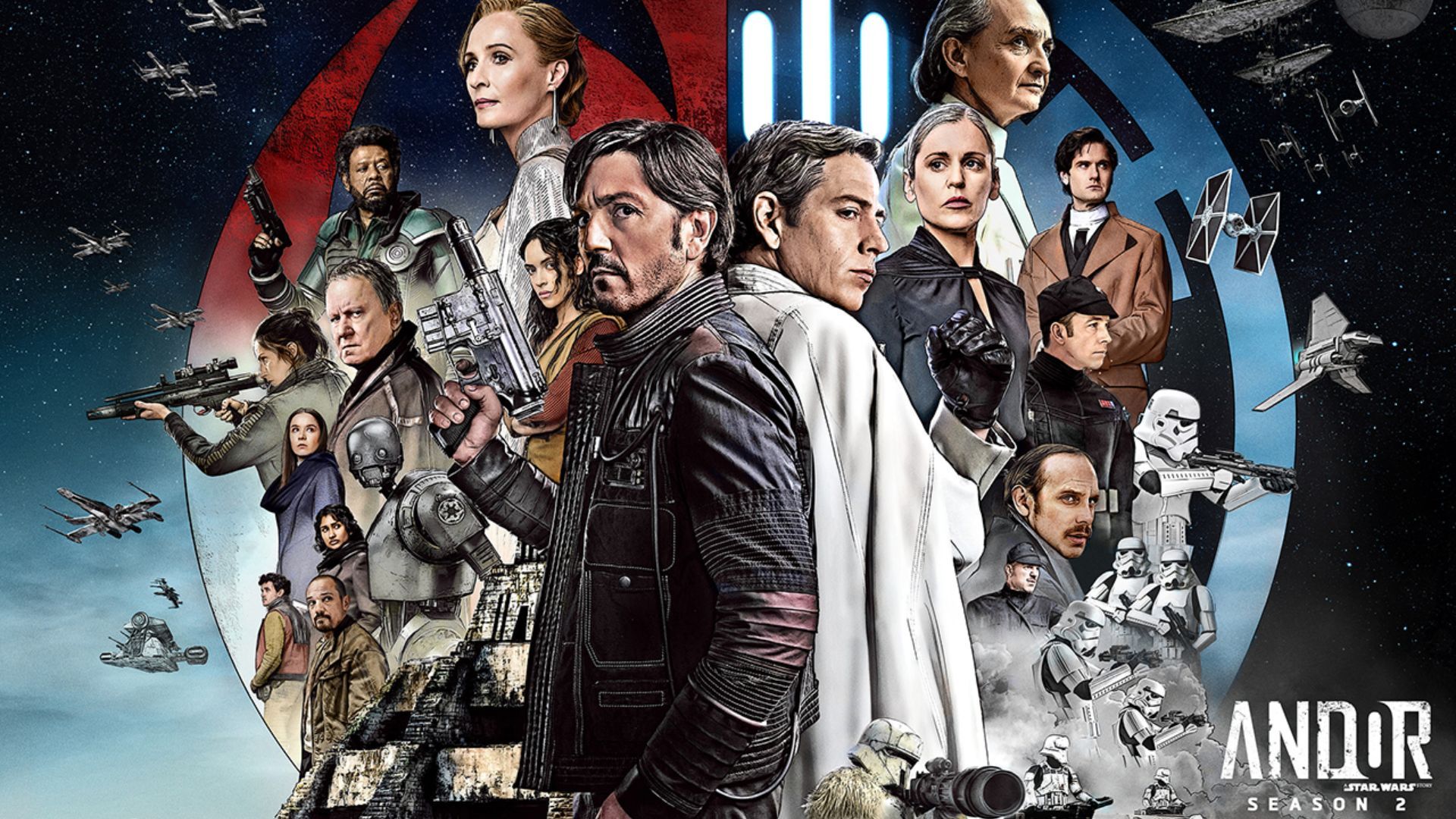 Promotional poster for Andor - Season 2 | Image via Disney+