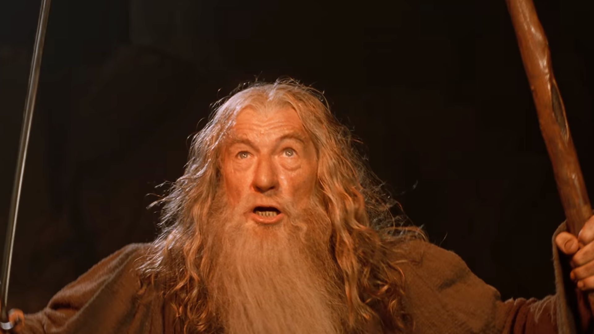 Ian McKellen in LOTR: The Fellowship of the Ring | Image via New Line Cinema