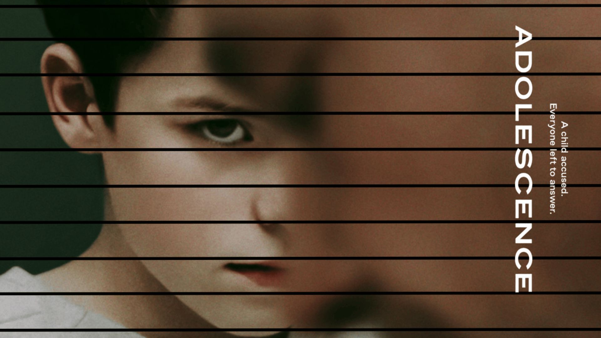 Part of the official poster from Adolescence | Image via Netflix  | Collage by Beatrix Kondo of Soap Central