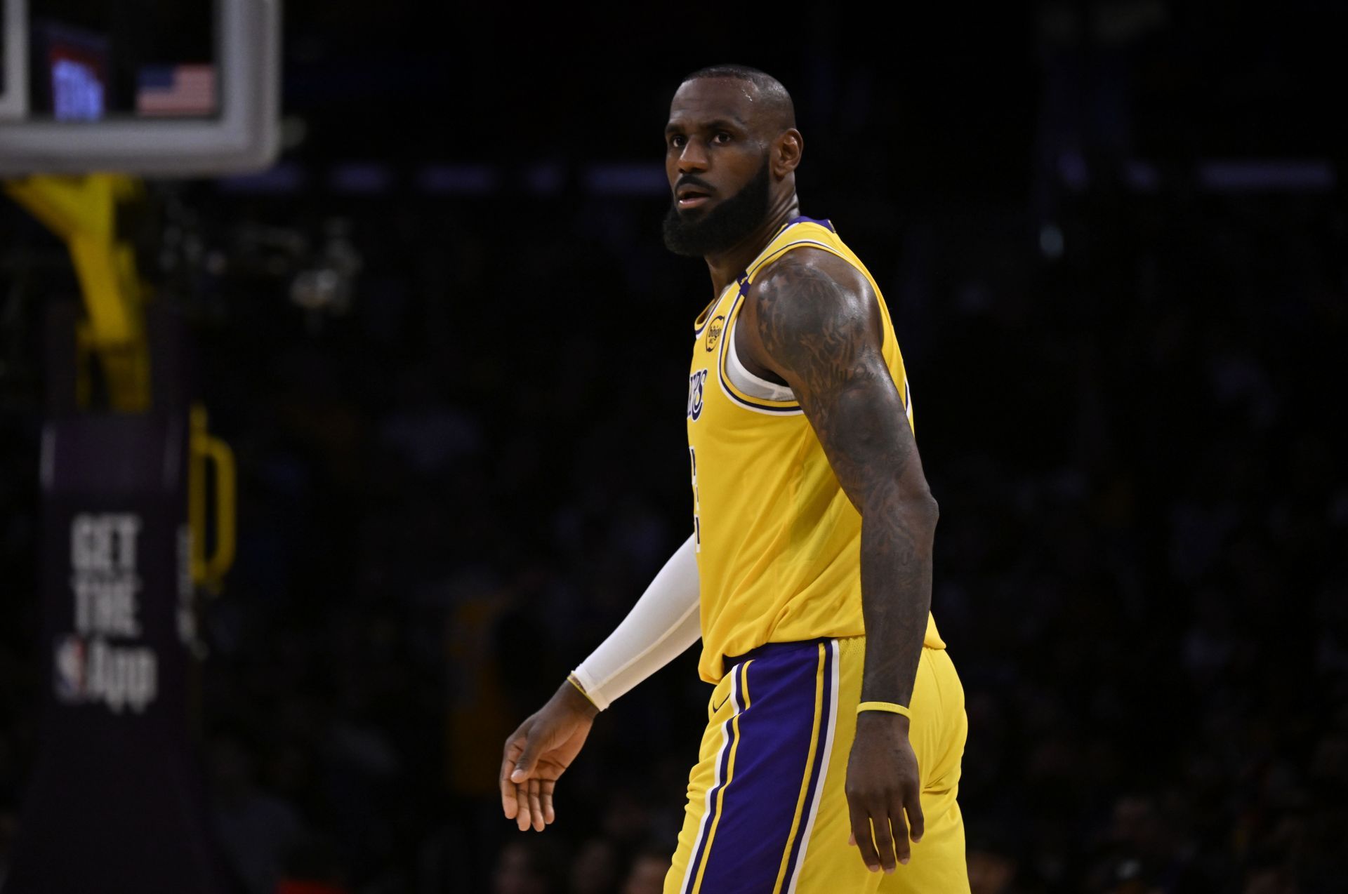 Los Angeles Lakers defeated the New York Knicks 113-109 in over time to win a NBA basketball game. - Source: Getty