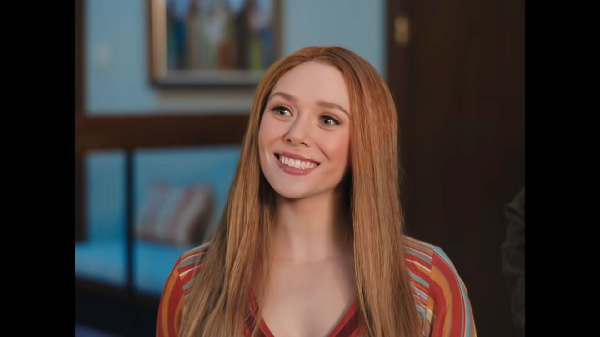 Elizabeth Olsen in WandaVision | Image via Marvel Entertainment
