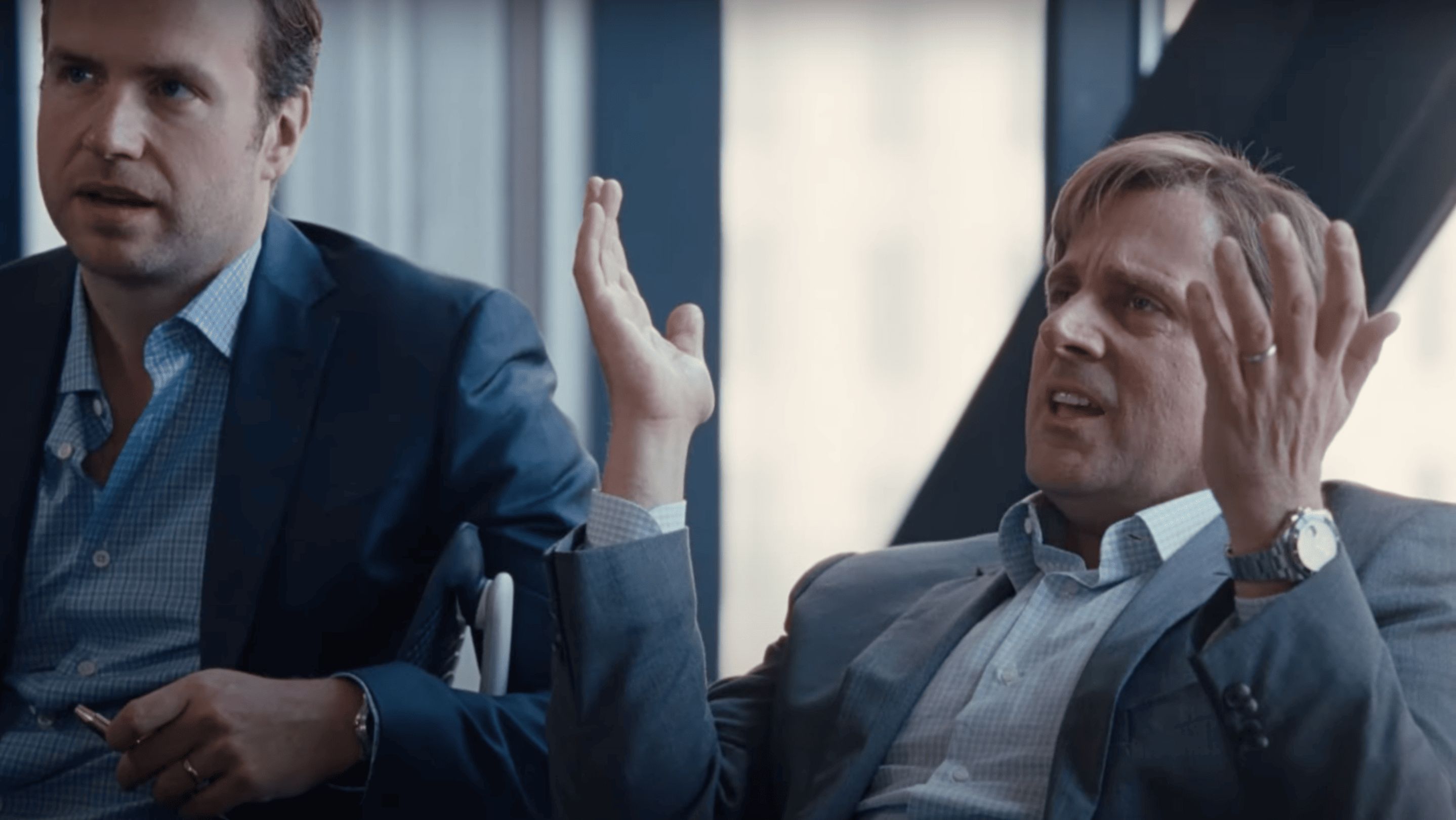 Steve Carell in The Big Short, based on a real-life story (Image via YouTube/@paramountmovies)