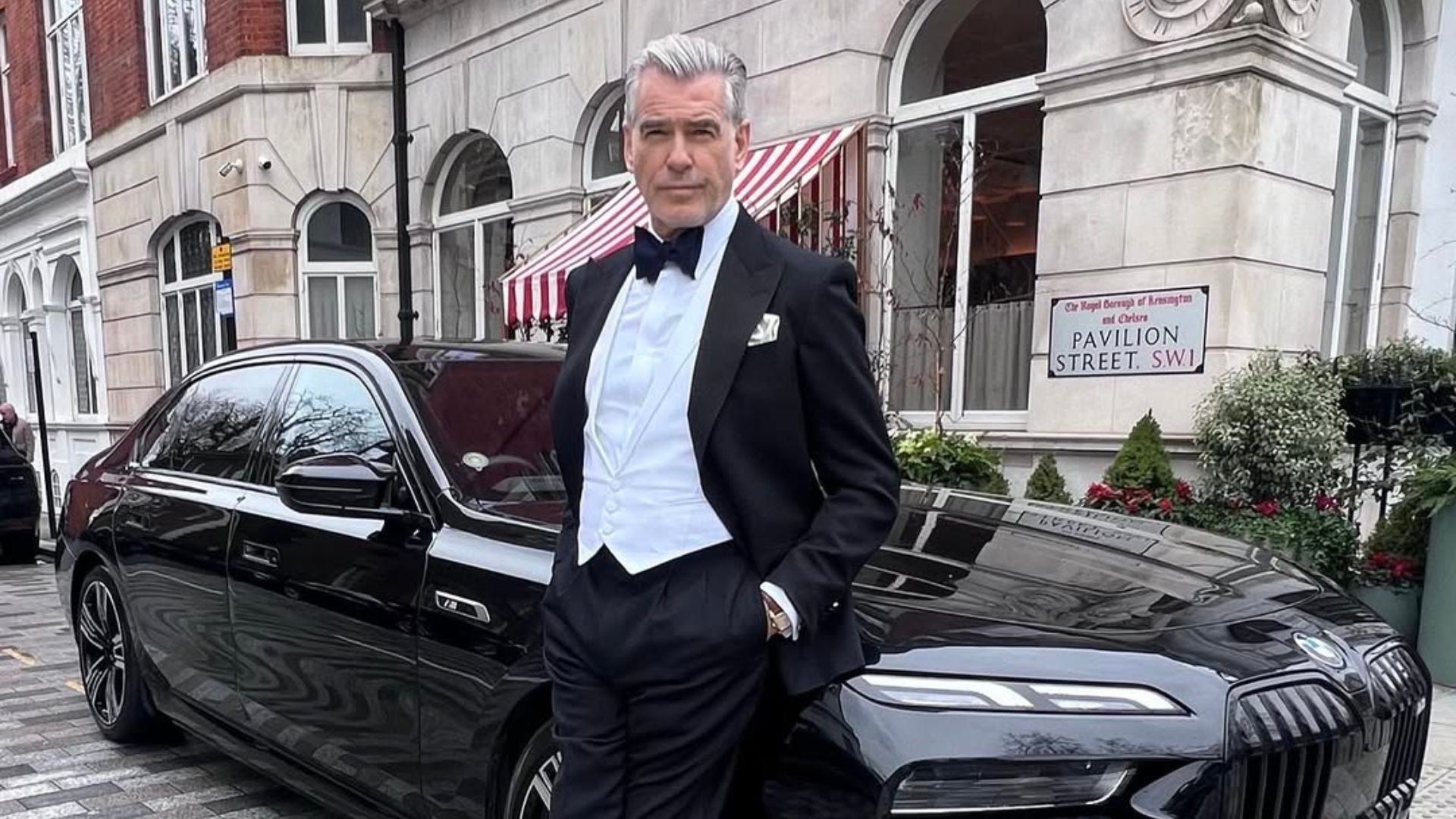 Actor Pierce Brosnan (image via Instagram/@piercebrosnanofficial)