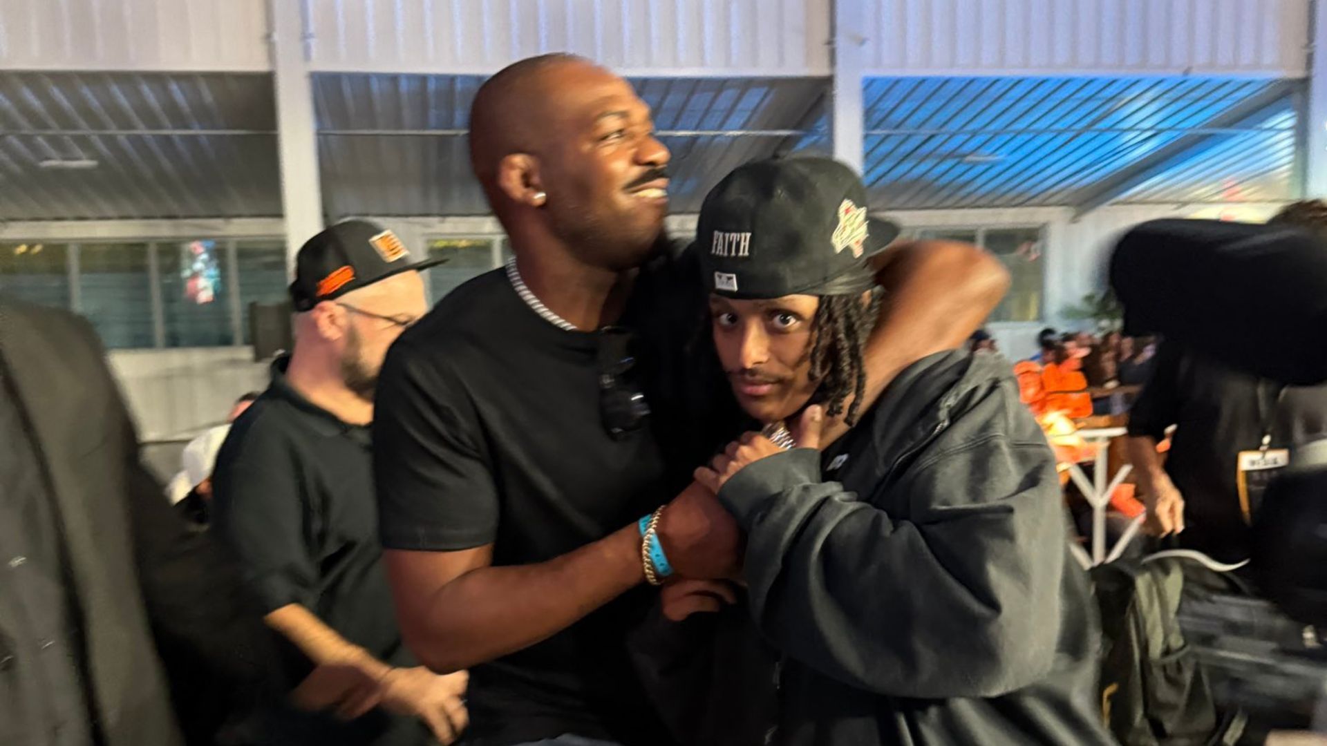 Agent meets Jon Jones, Miami