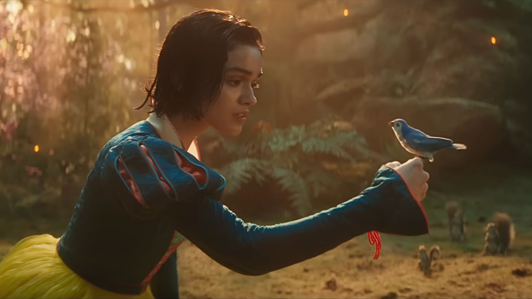A still from Disney&rsquo;s Snow White (Image via YouTube/@Disney) 