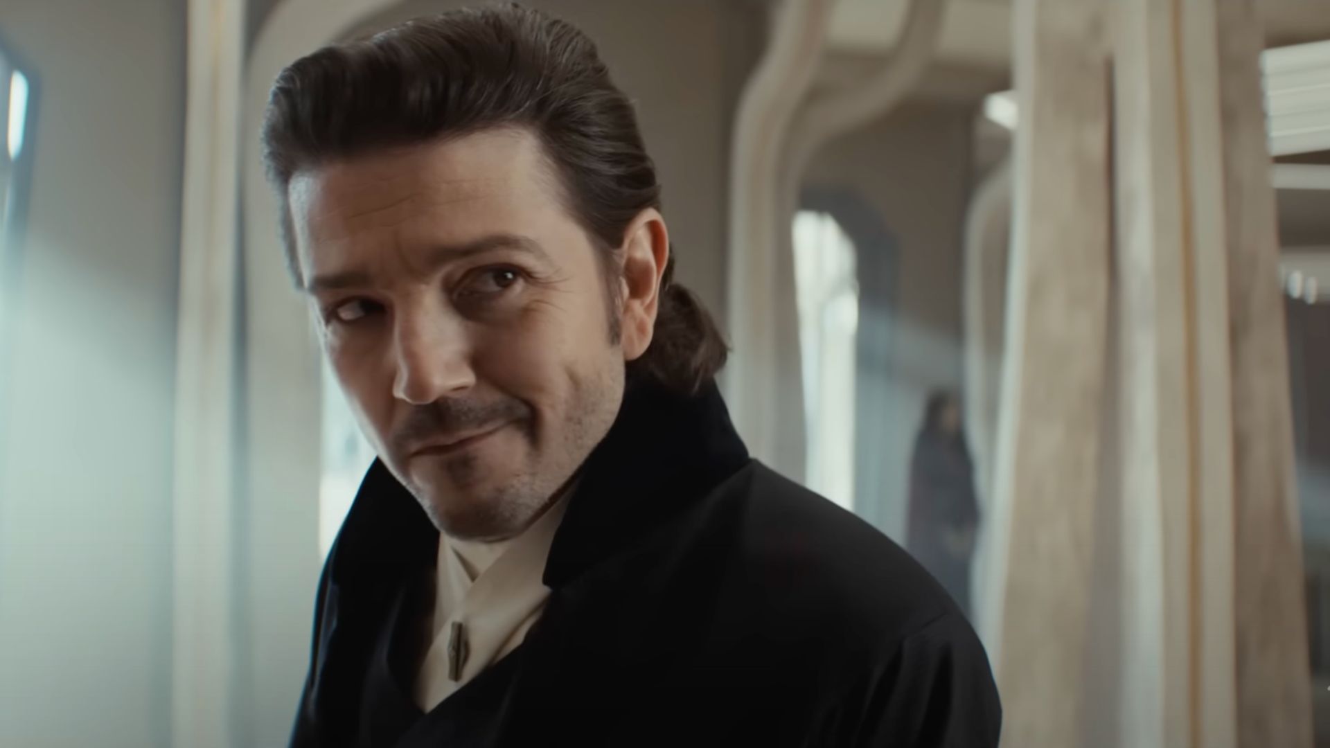 Diego Luna plays Cassian in Andor (Image via YouTube/Star Wars)