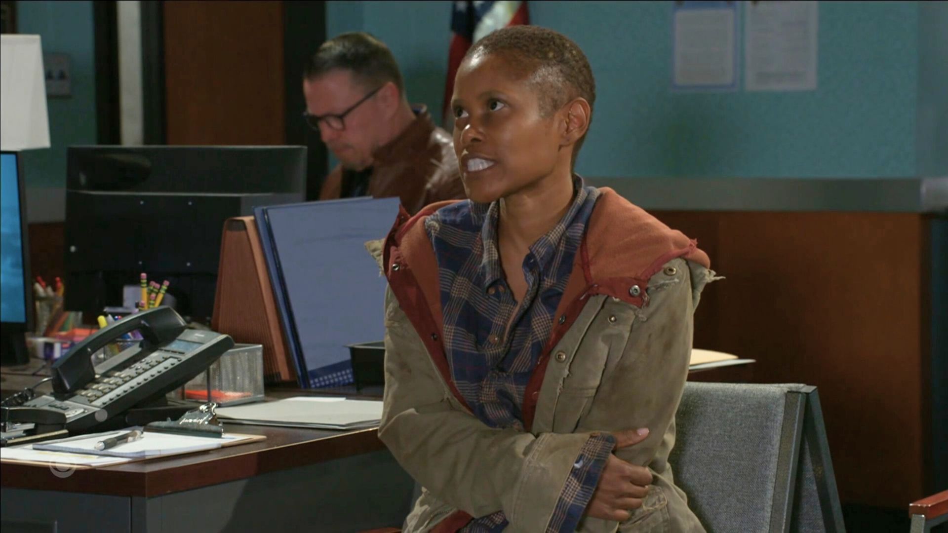 Beyond the Gates: Naomi&#039;s new client, June | Image: CBS