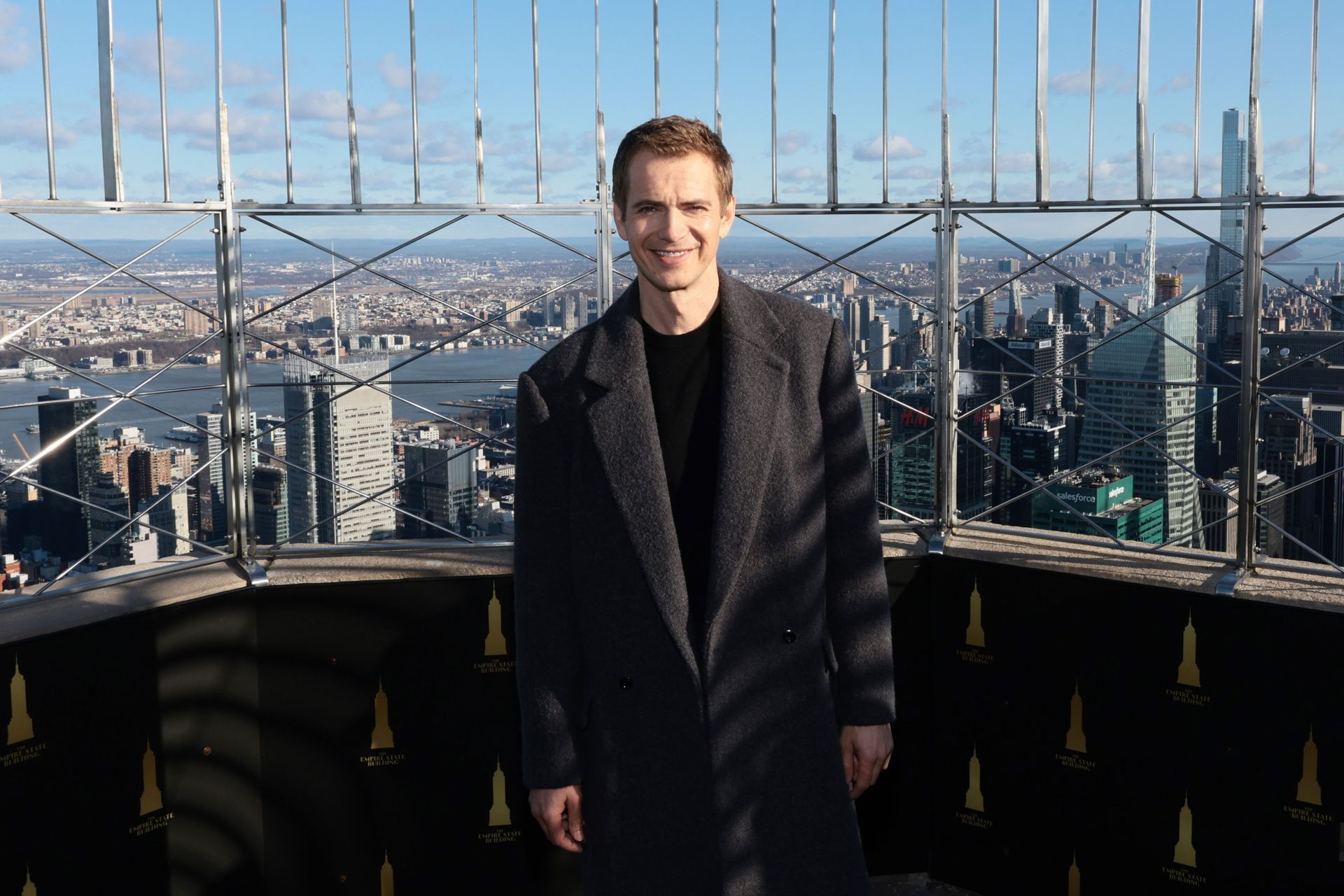 Hayden Christensen Lights the Empire State Building Ahead of Dynamic Light Show to Celebrate STAR WARS-Themed Takeover - Source: Getty