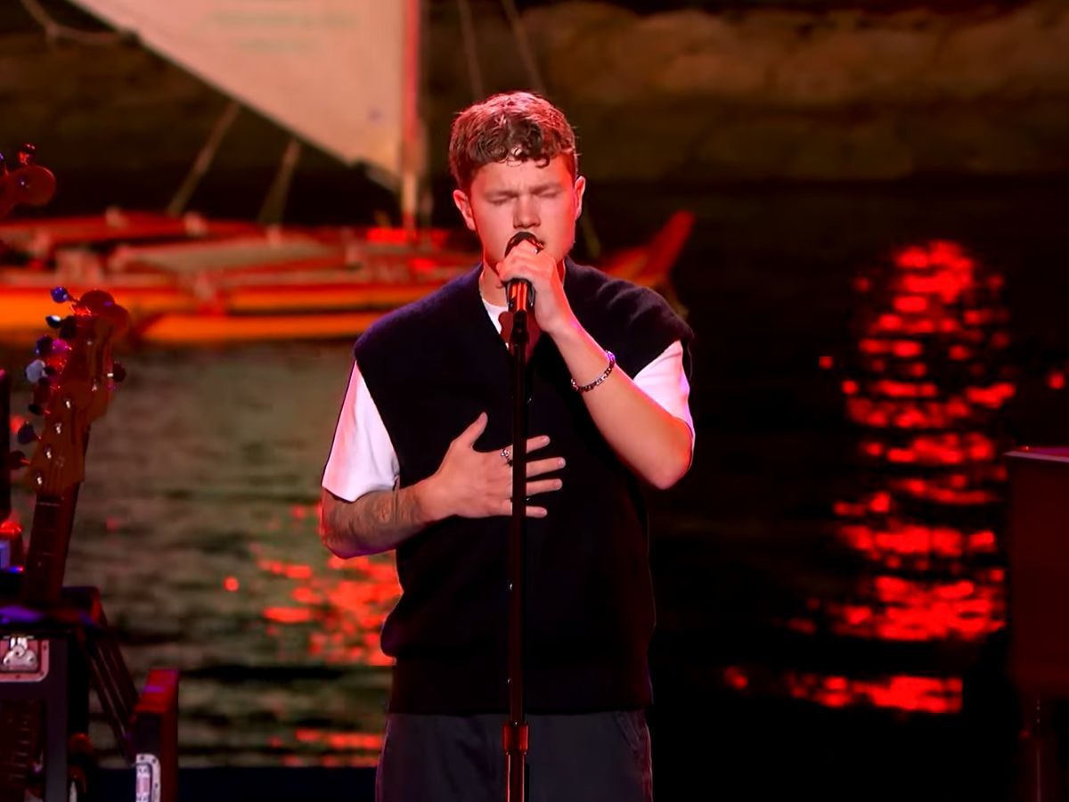 Oliver Bergeron from American Idol. Image via Youtube /@American Idol