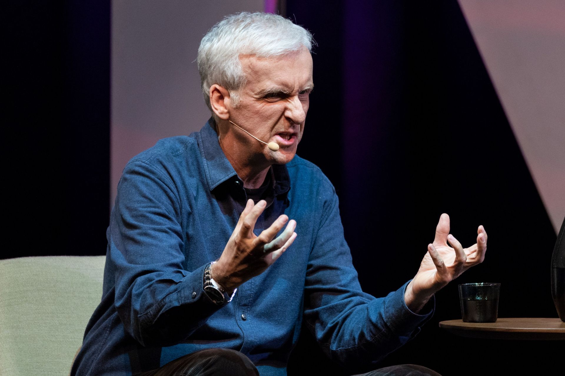 ENTERTAINMENT: MAY 27 James Cameron in Conversation - Source: Getty